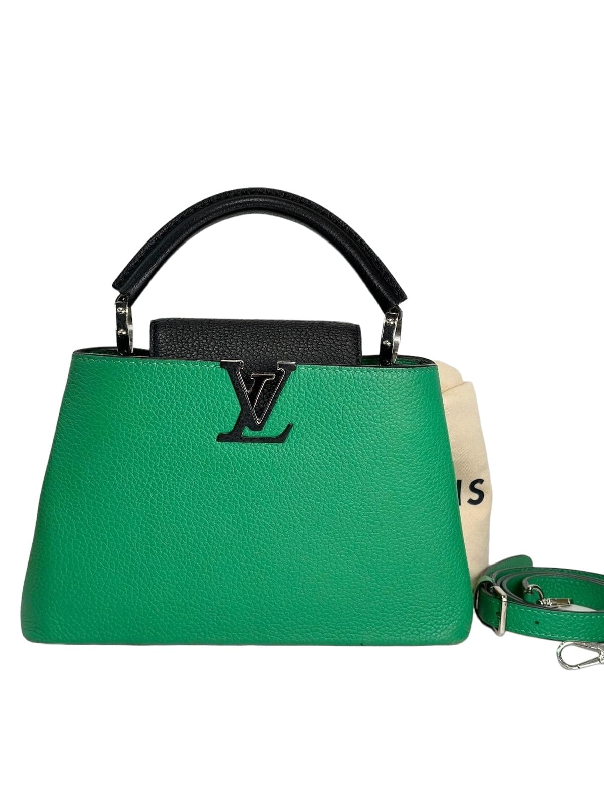 Louis Vuitton LV Green Capucine MM