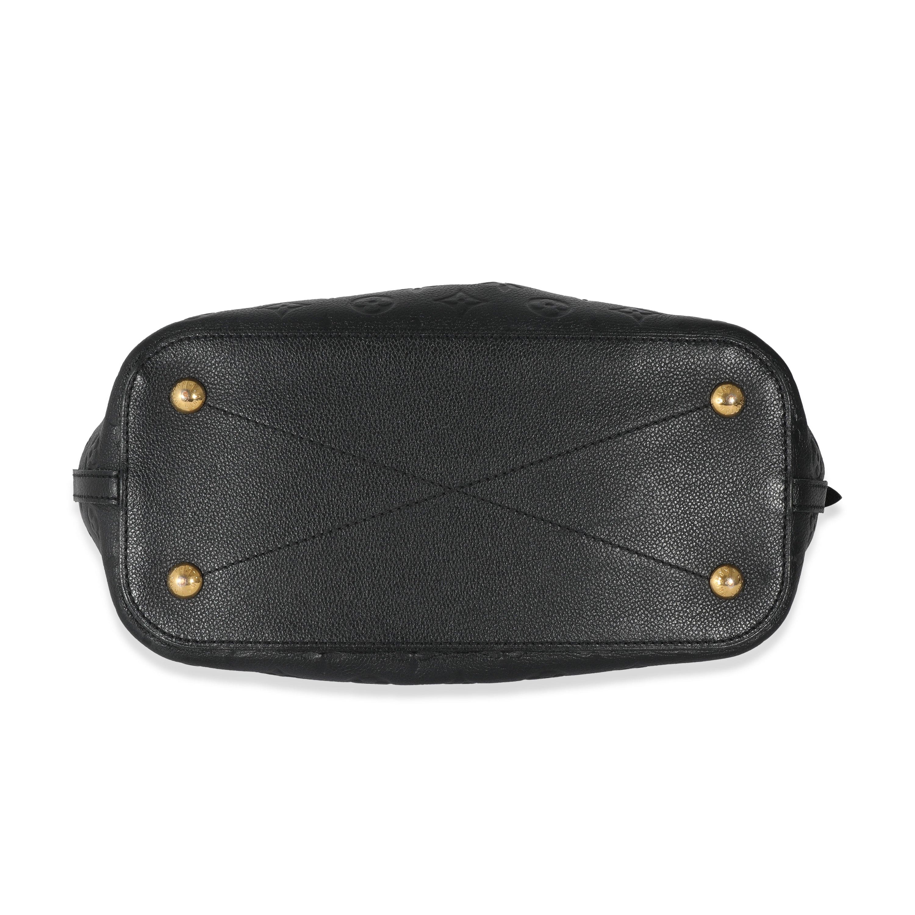 Louis Vuitton Louis Vuitton Black Empreinte Mazarine MM