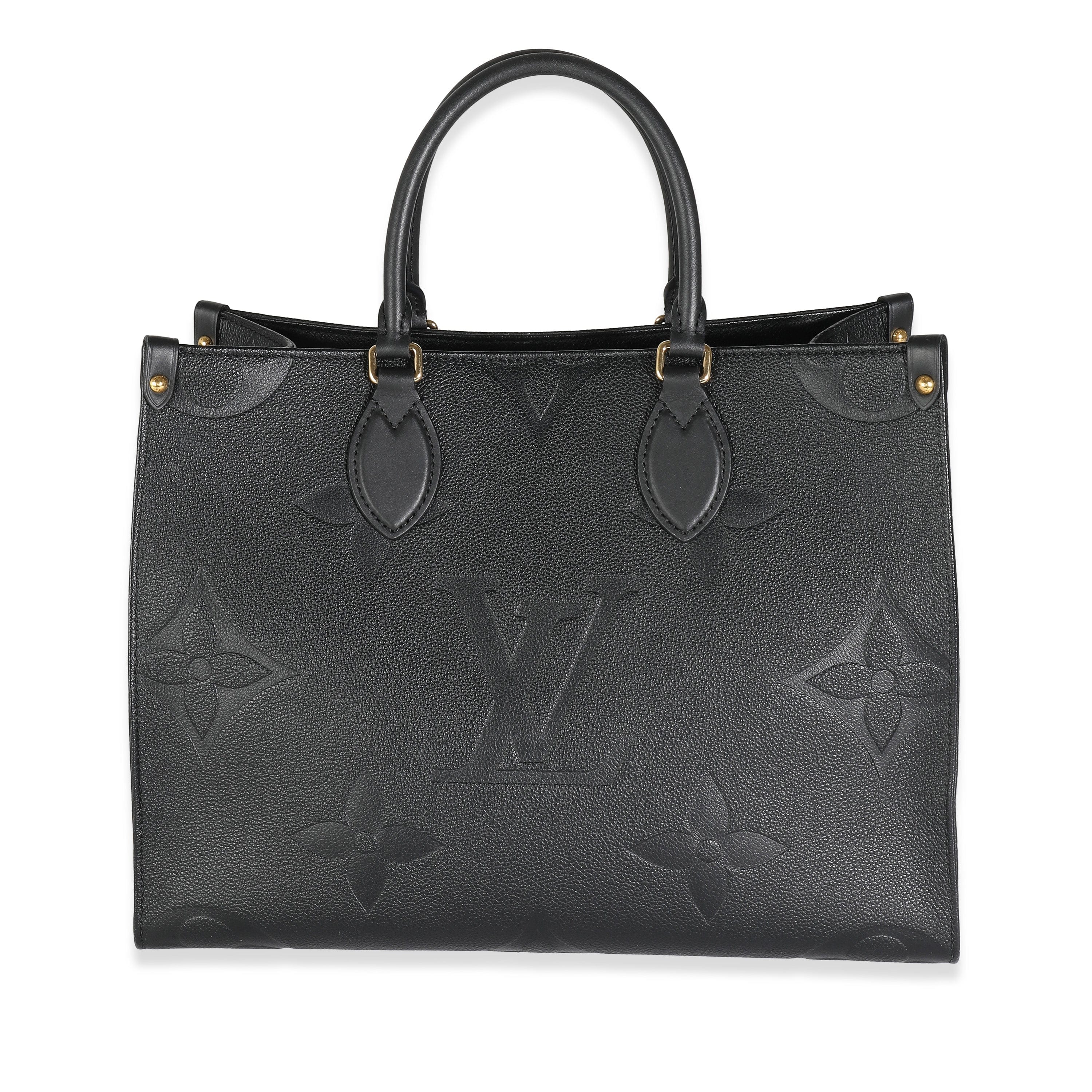 Louis Vuitton Louis Vuitton Black Empreinte Onthego MM