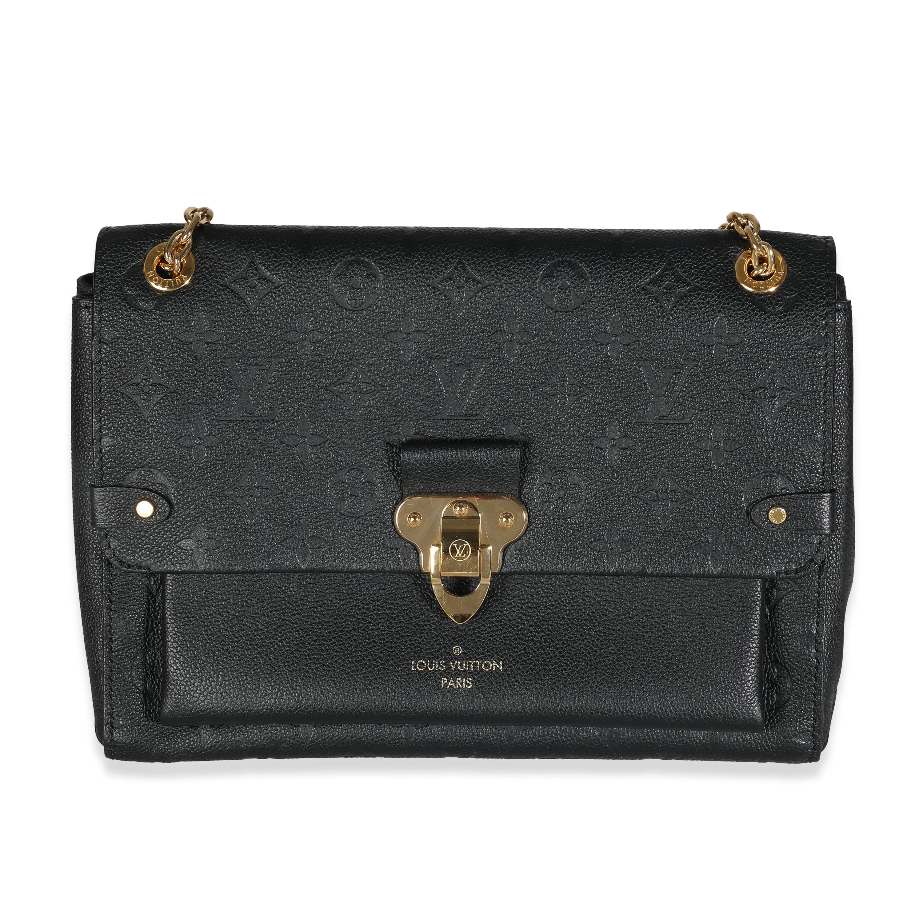 Louis Vuitton Louis Vuitton Black Empreinte Vavin MM