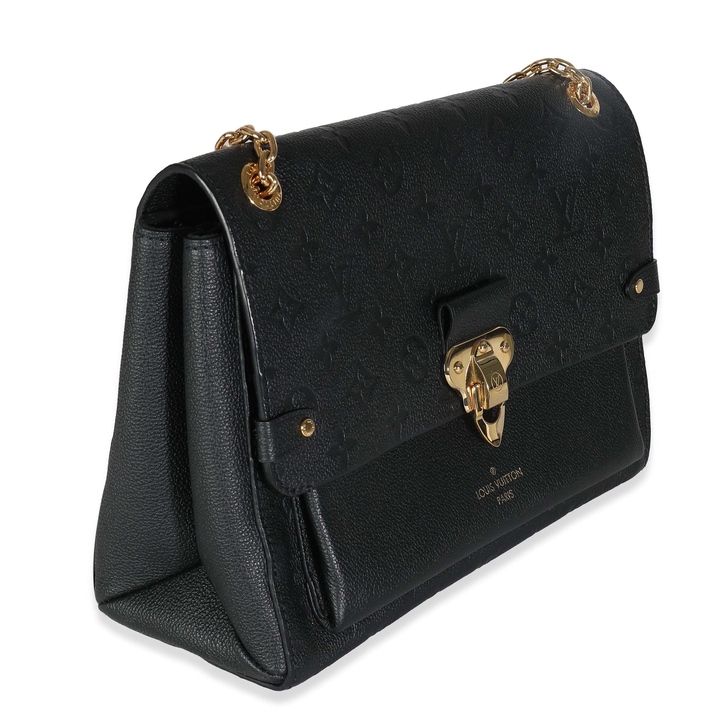 Louis Vuitton Louis Vuitton Black Empreinte Vavin MM