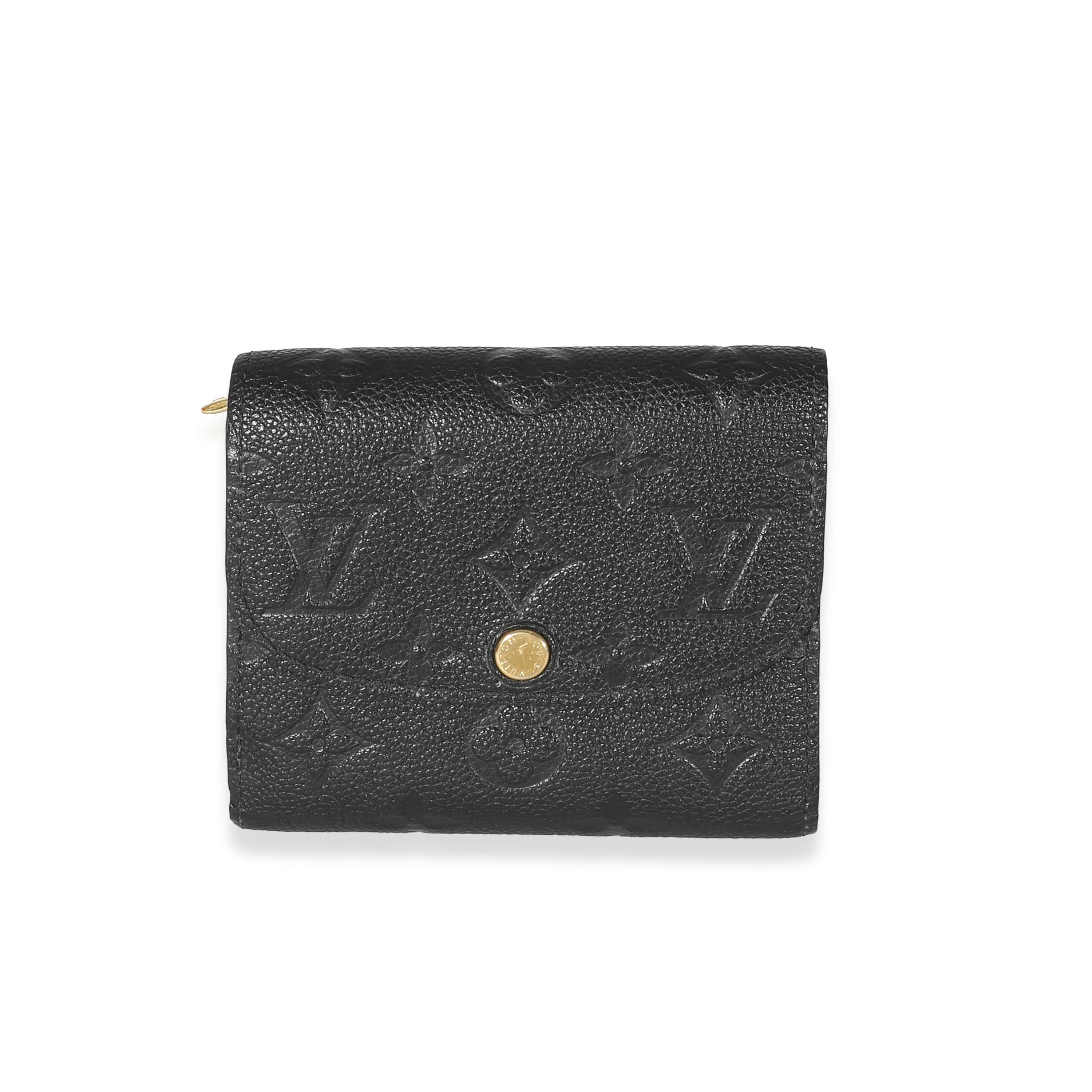 Louis Vuitton Louis Vuitton Black Monogram Empreinte Ariane Wallet