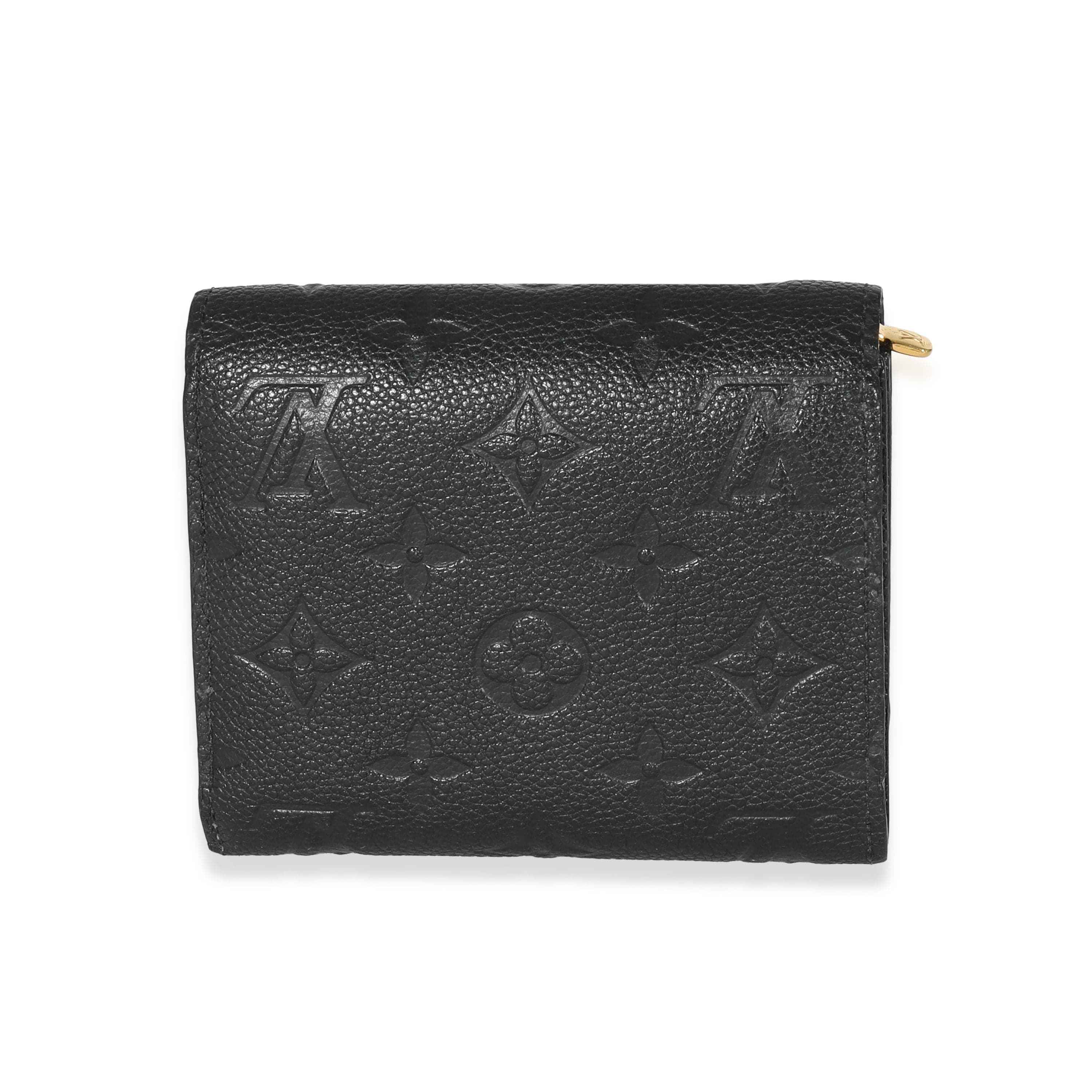 Louis Vuitton Louis Vuitton Black Monogram Empreinte Ariane Wallet