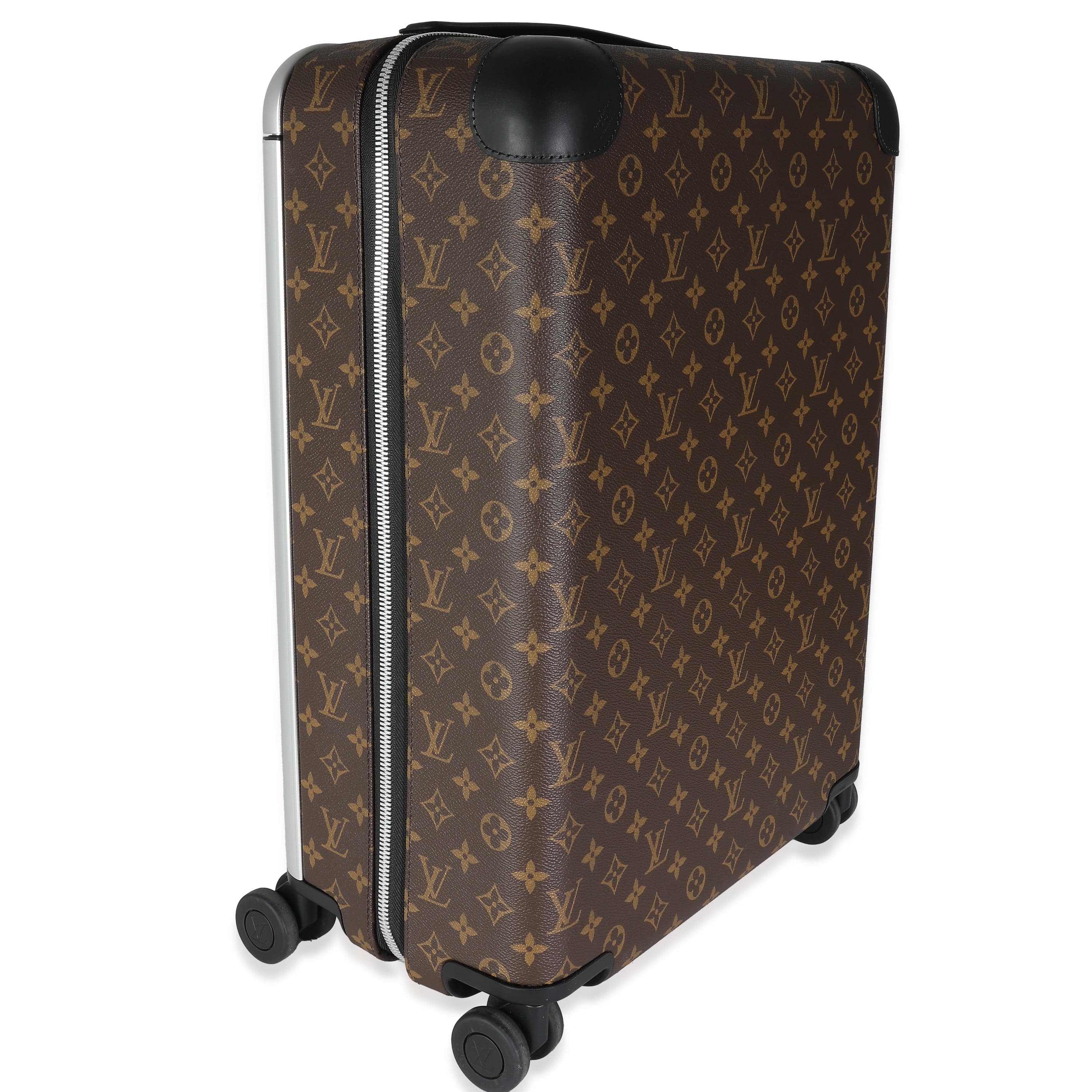 Louis Vuitton Louis Vuitton Black Monogram Macassar Canvas Horizon 55