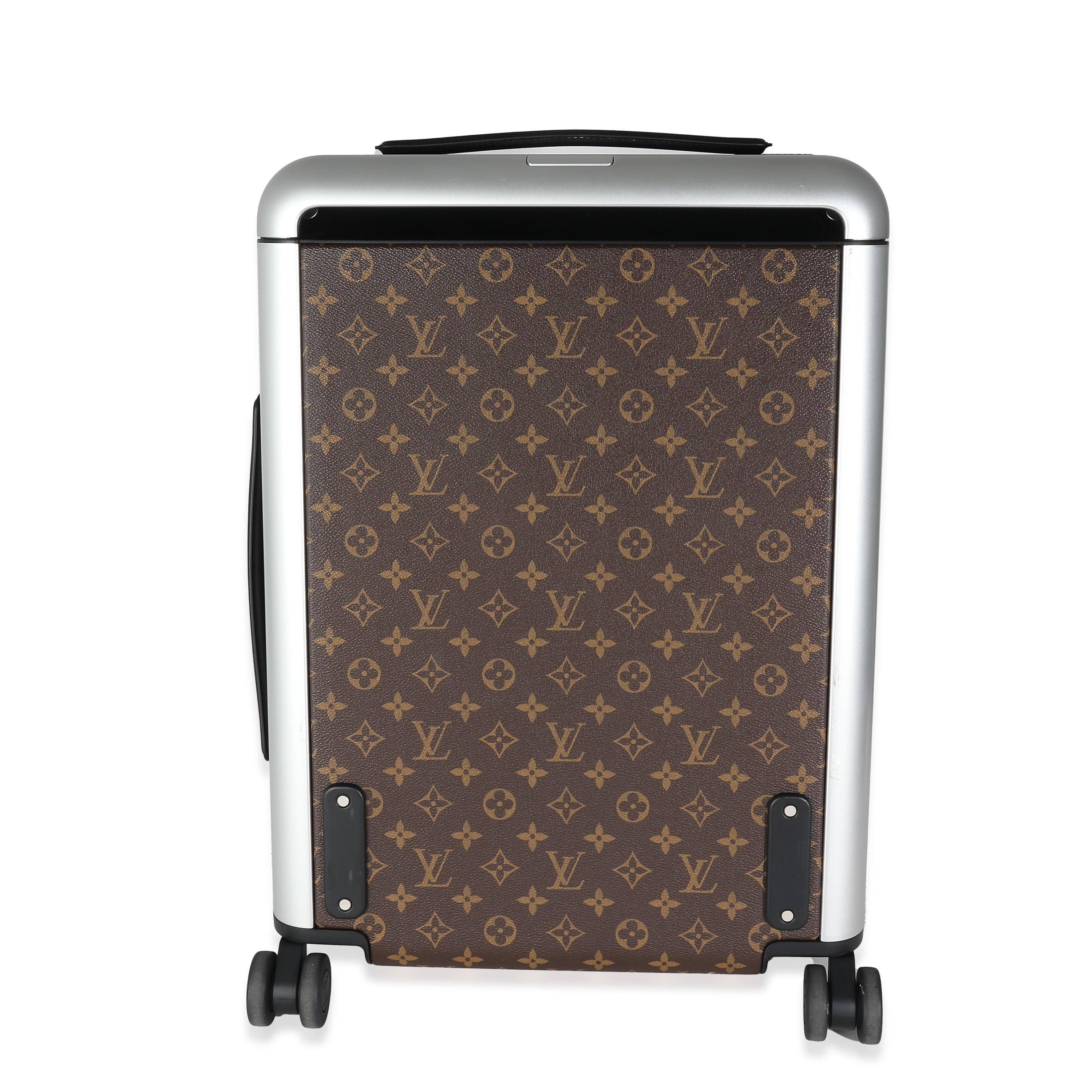 Louis Vuitton Louis Vuitton Black Monogram Macassar Canvas Horizon 55