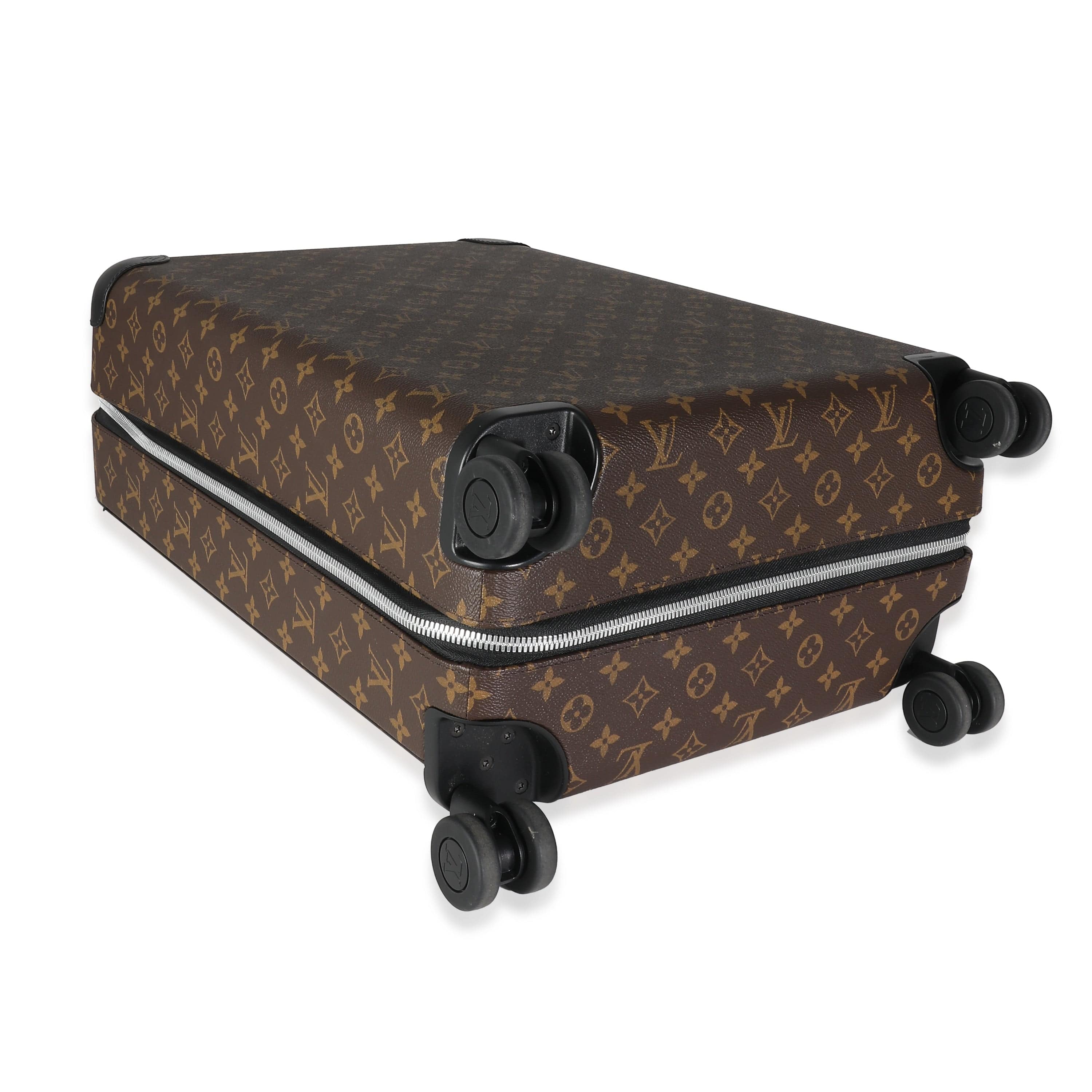 Louis Vuitton Louis Vuitton Black Monogram Macassar Canvas Horizon 55