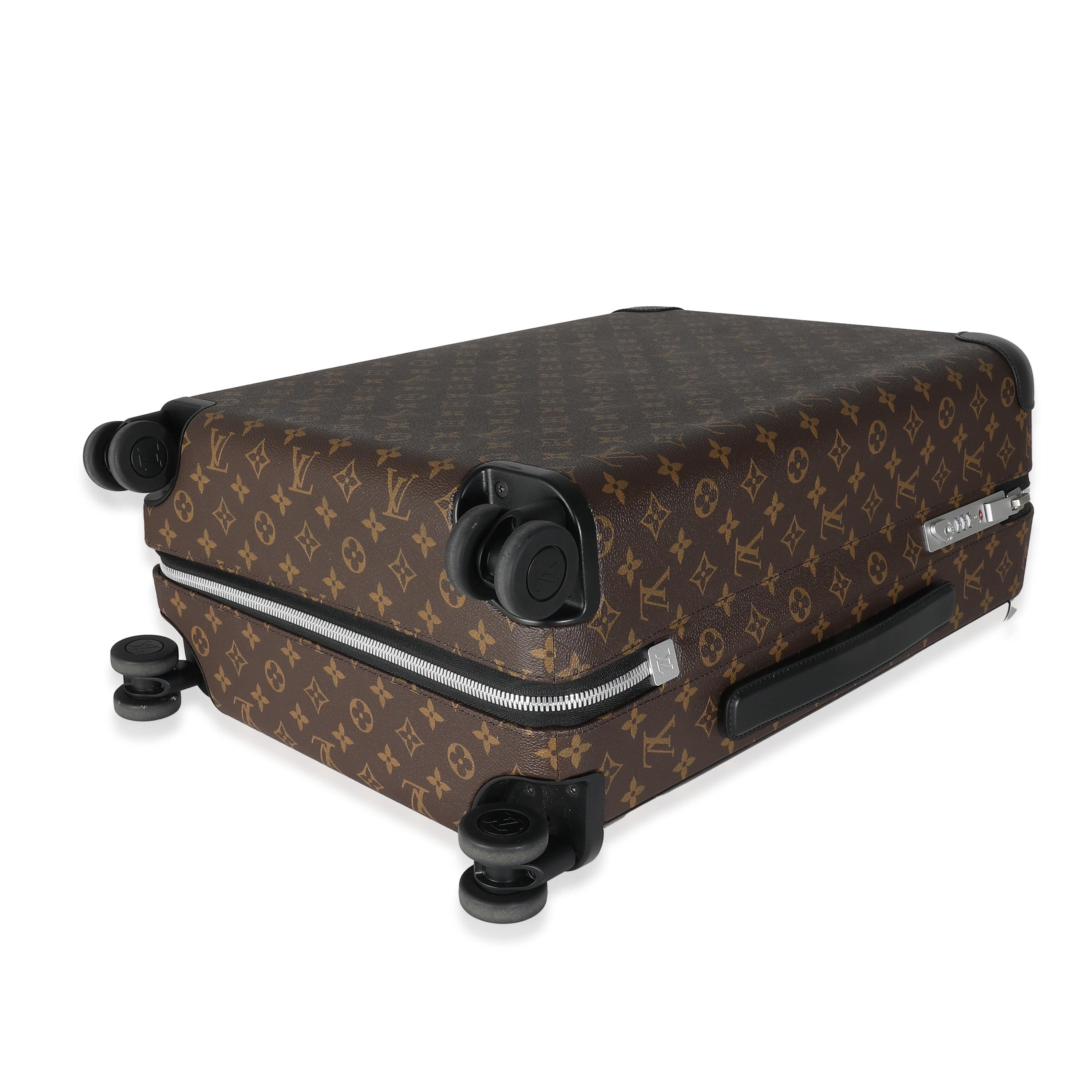 Louis Vuitton Louis Vuitton Black Monogram Macassar Canvas Horizon 55