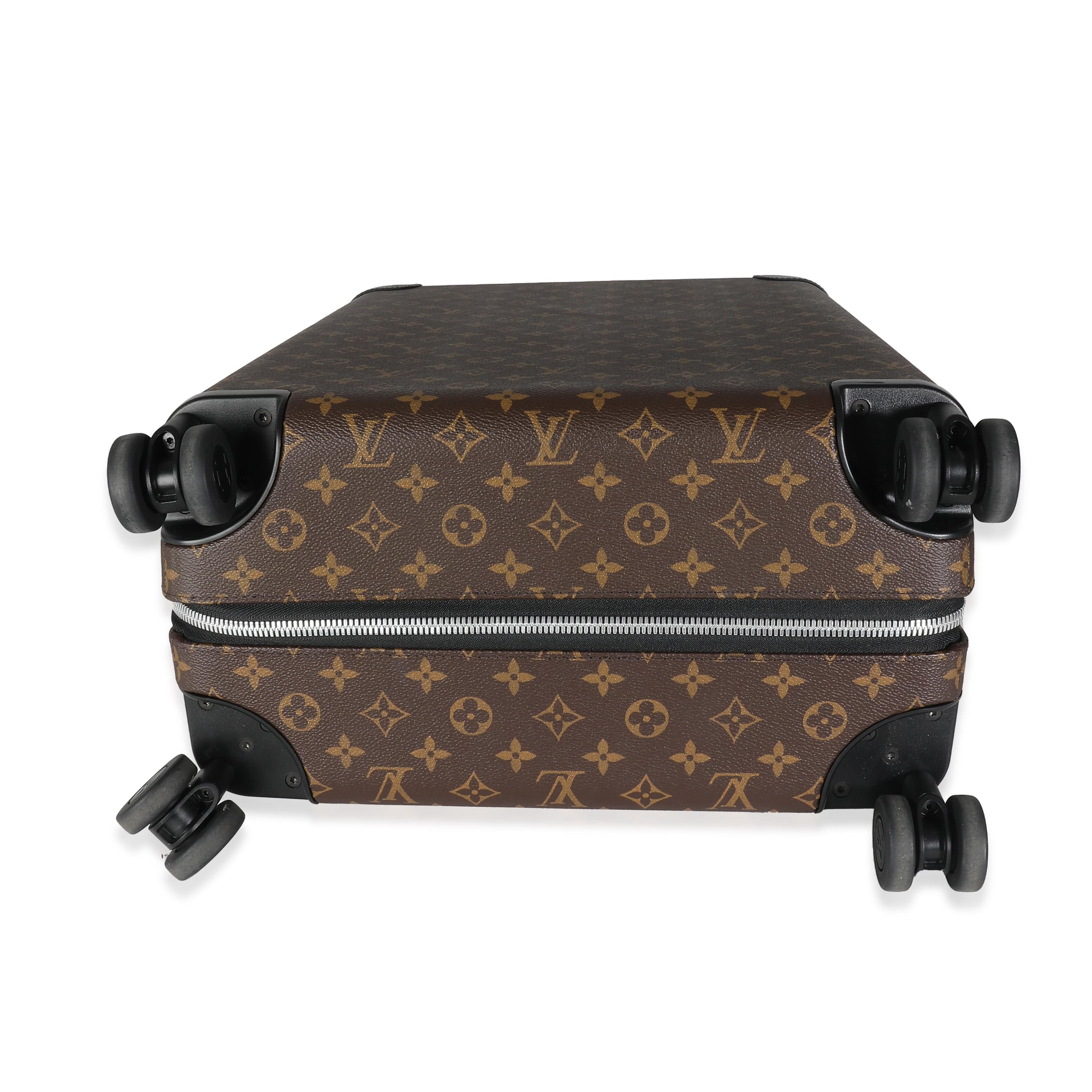 Louis Vuitton Louis Vuitton Black Monogram Macassar Canvas Horizon 55