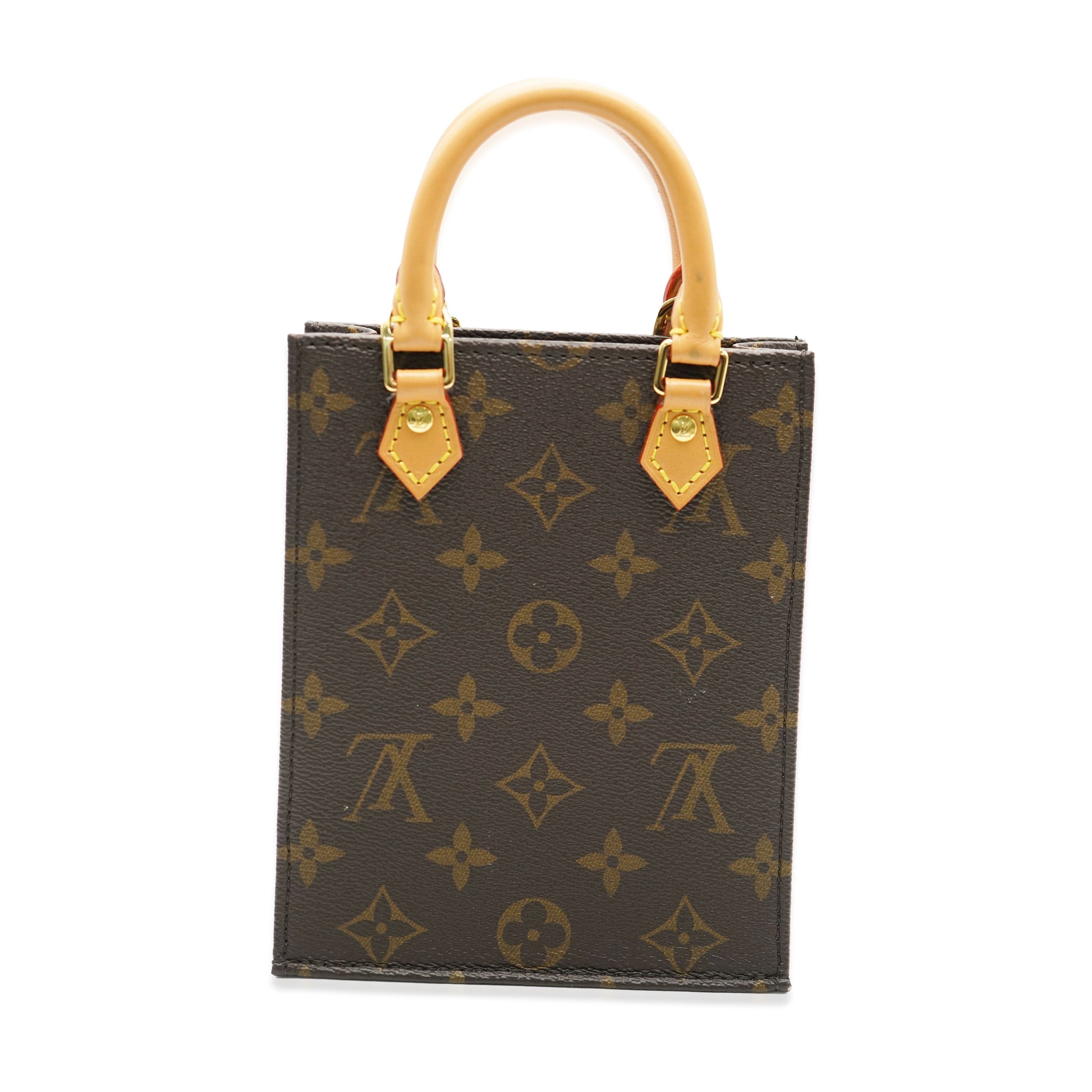 Louis Vuitton Louis Vuitton Brown Monogram Canvas Petit Sac Plat