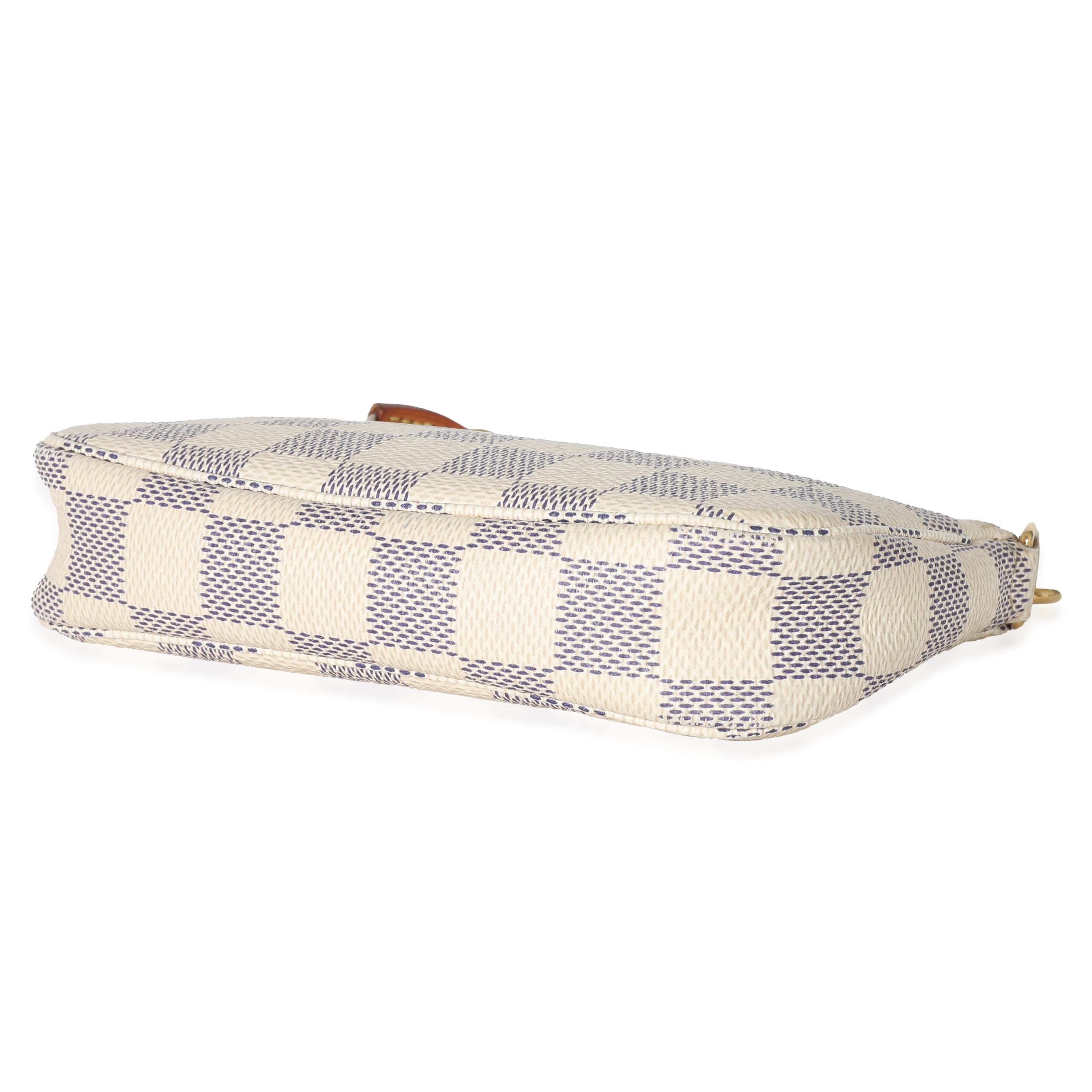 Louis Vuitton Louis Vuitton Damier Azur Canvas Mini Pochette Accessoires