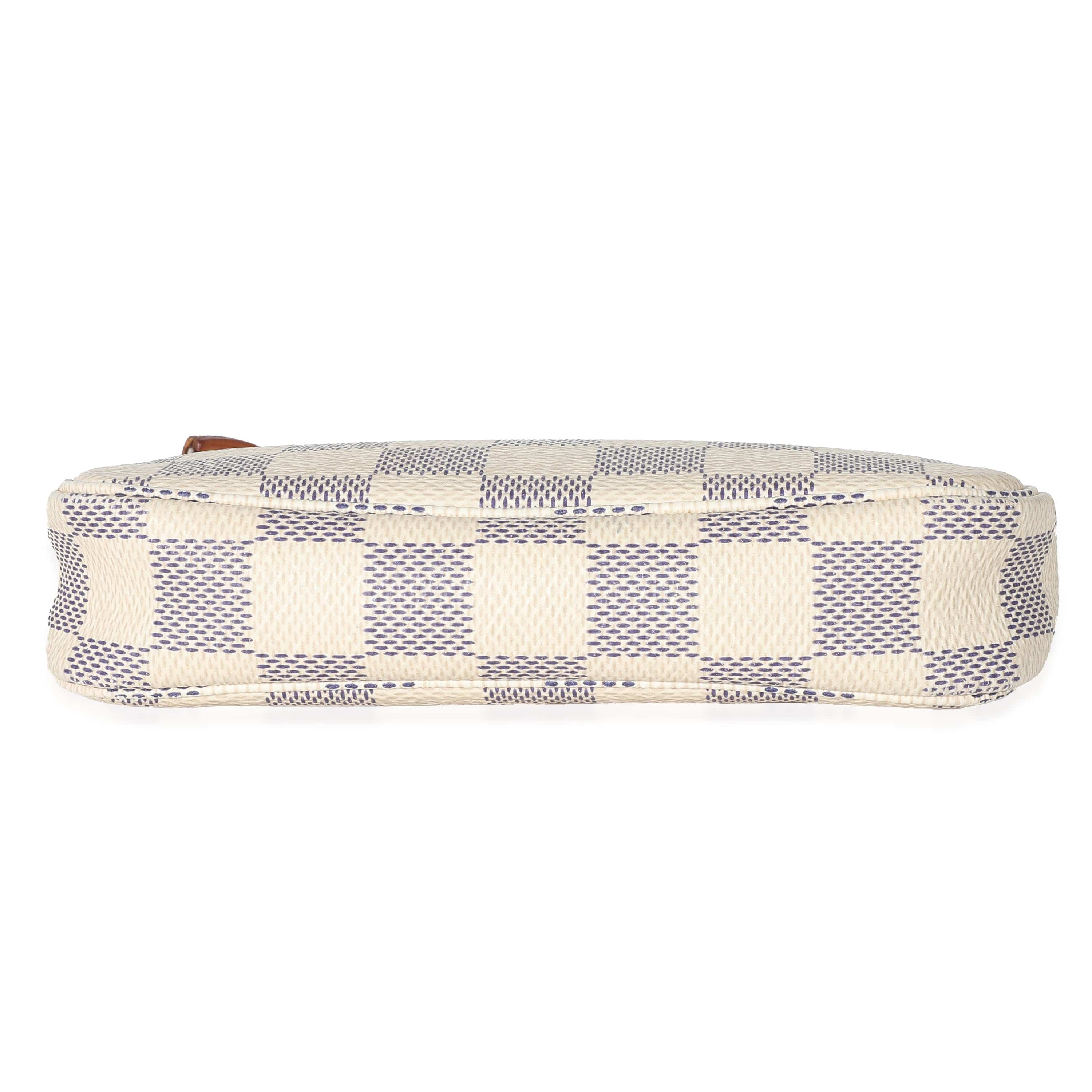 Louis Vuitton Louis Vuitton Damier Azur Canvas Mini Pochette Accessoires