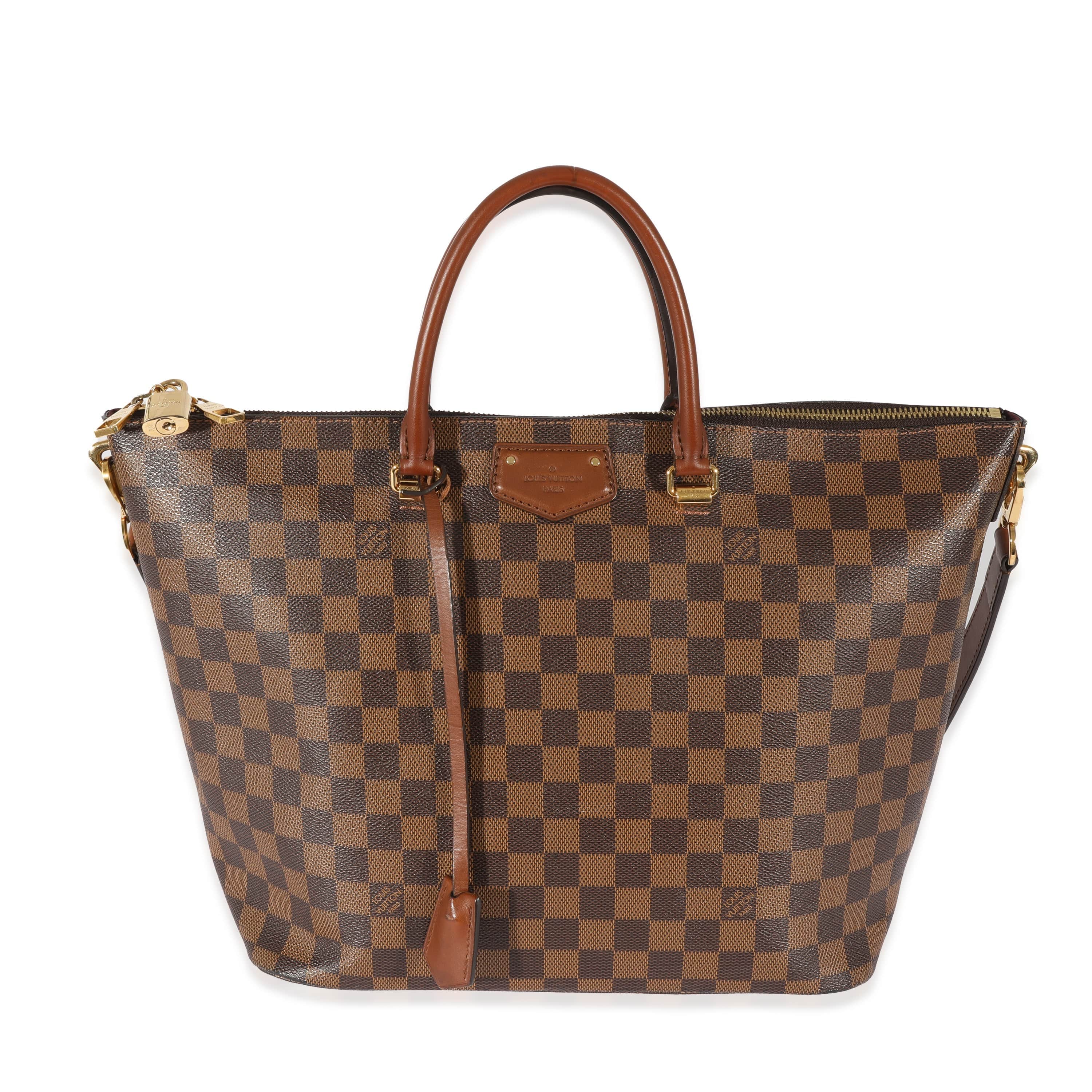 Louis Vuitton Louis Vuitton Damier Ebene Canvas Belmont Tote