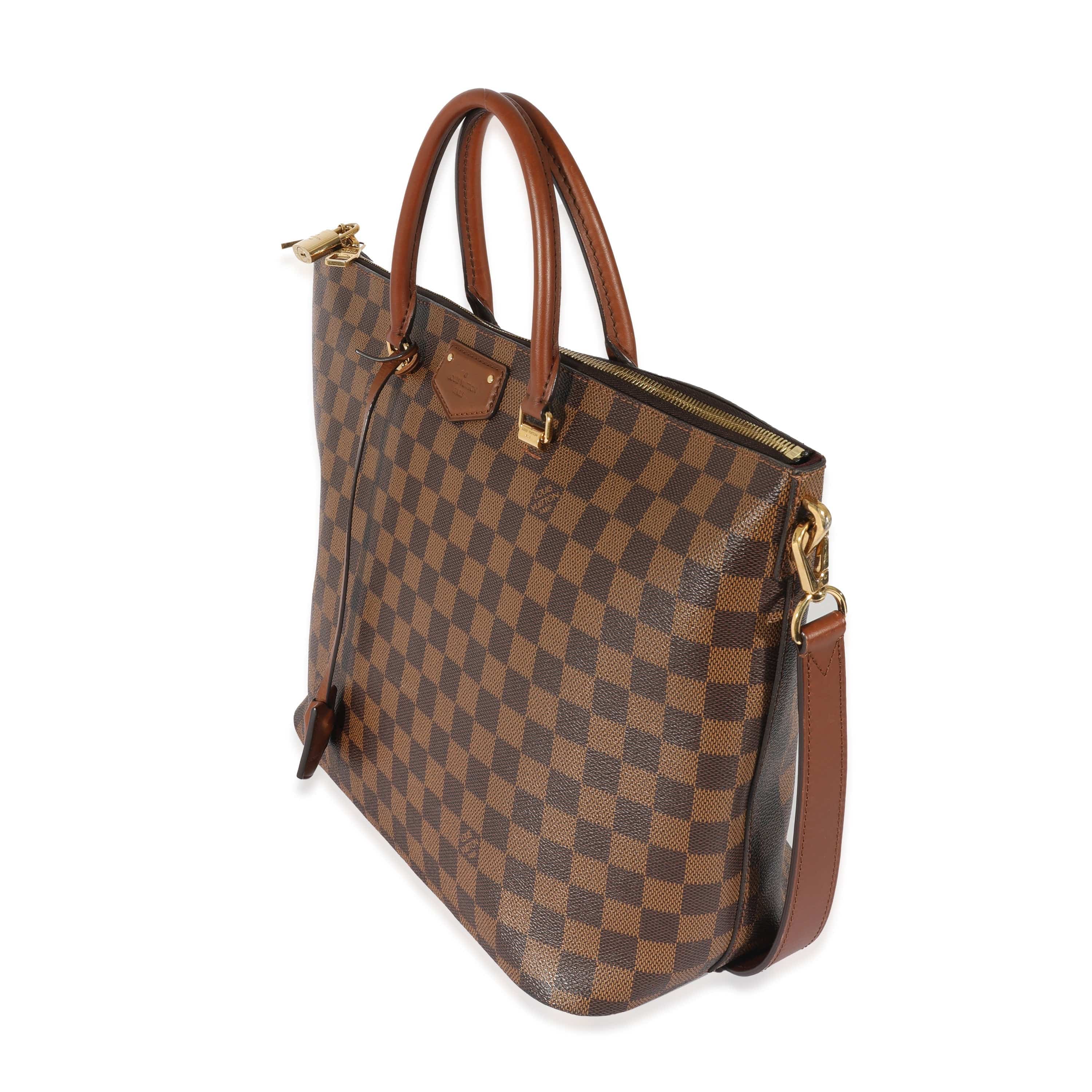 Louis Vuitton Louis Vuitton Damier Ebene Canvas Belmont Tote