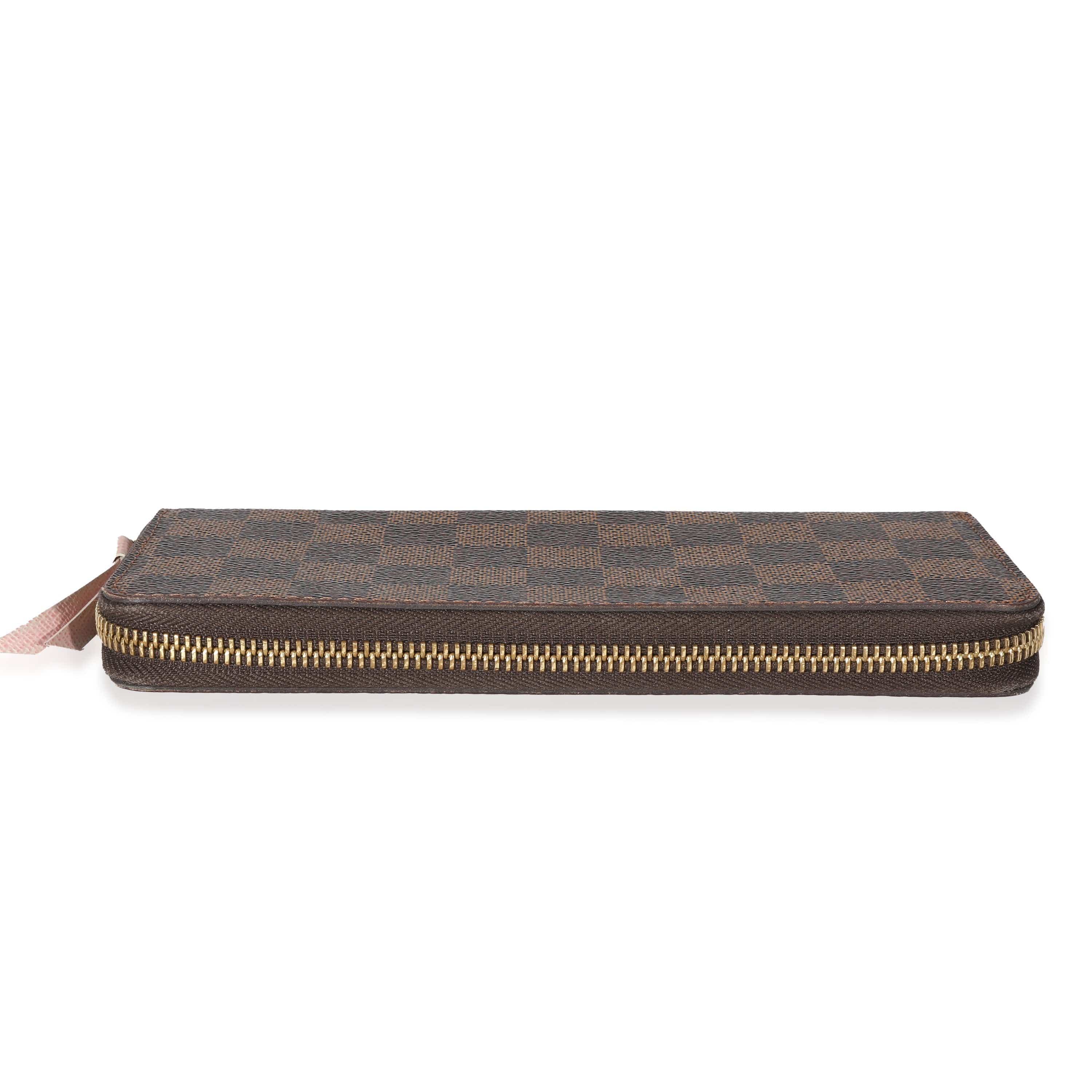 Louis Vuitton Louis Vuitton Damier Ebene Canvas Clemence Wallet