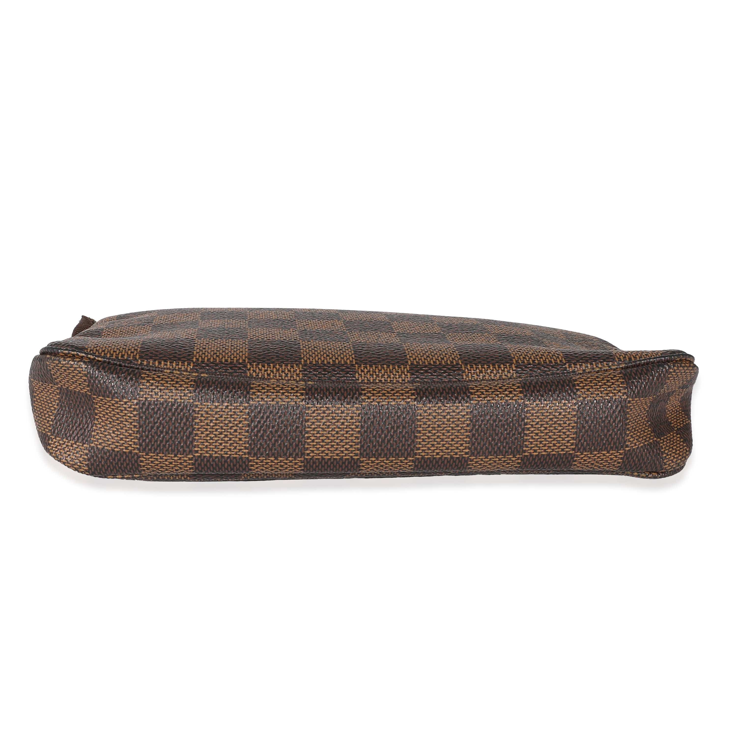 Louis Vuitton Louis Vuitton Damier Ebene Canvas Pochette Accessoires