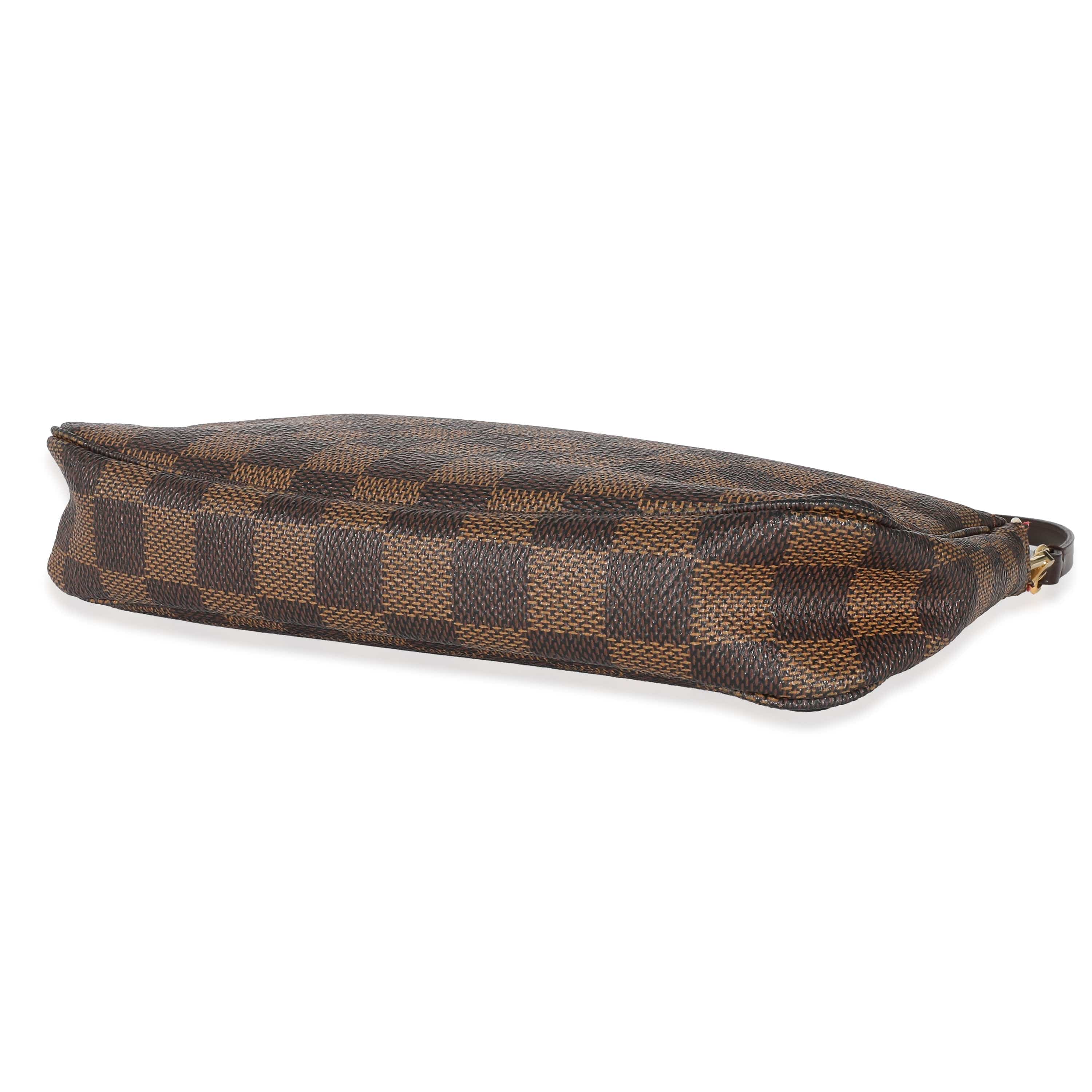 Louis Vuitton Louis Vuitton Damier Ebene Canvas Pochette Accessoires