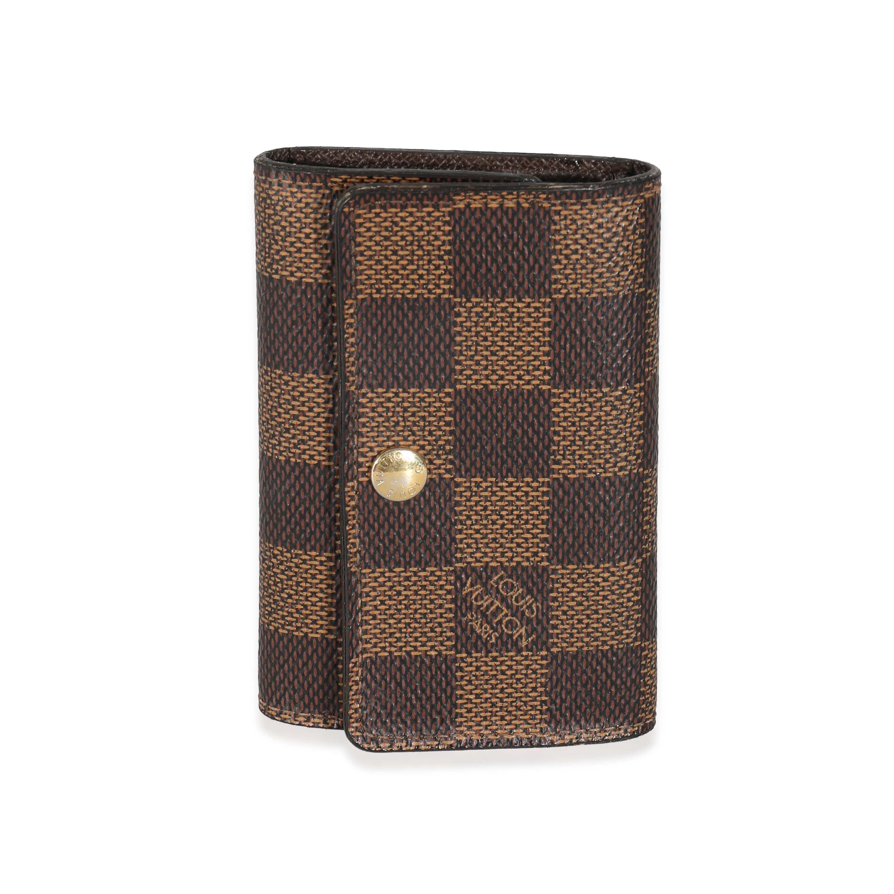 Louis Vuitton Louis Vuitton Damier Ebene Canvas Six Key Holder