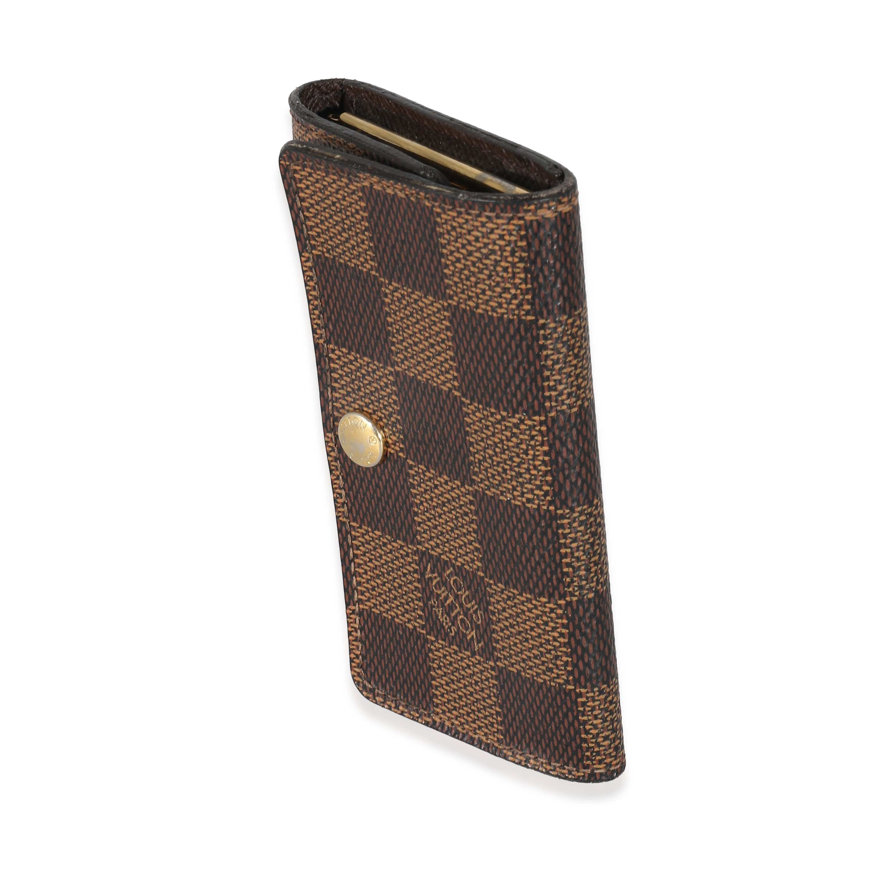 Louis Vuitton Louis Vuitton Damier Ebene Canvas Six Key Holder