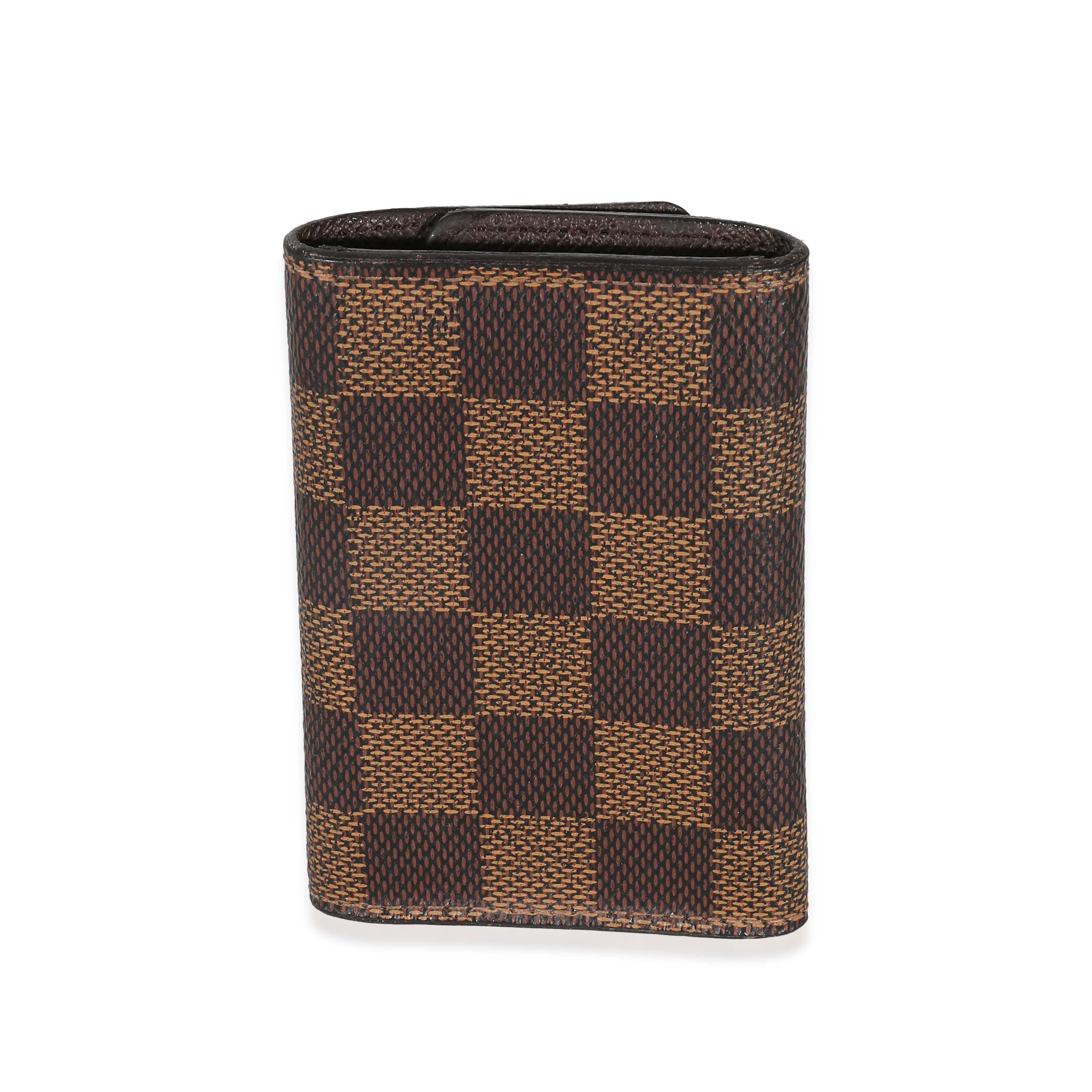 Louis Vuitton Louis Vuitton Damier Ebene Canvas Six Key Holder