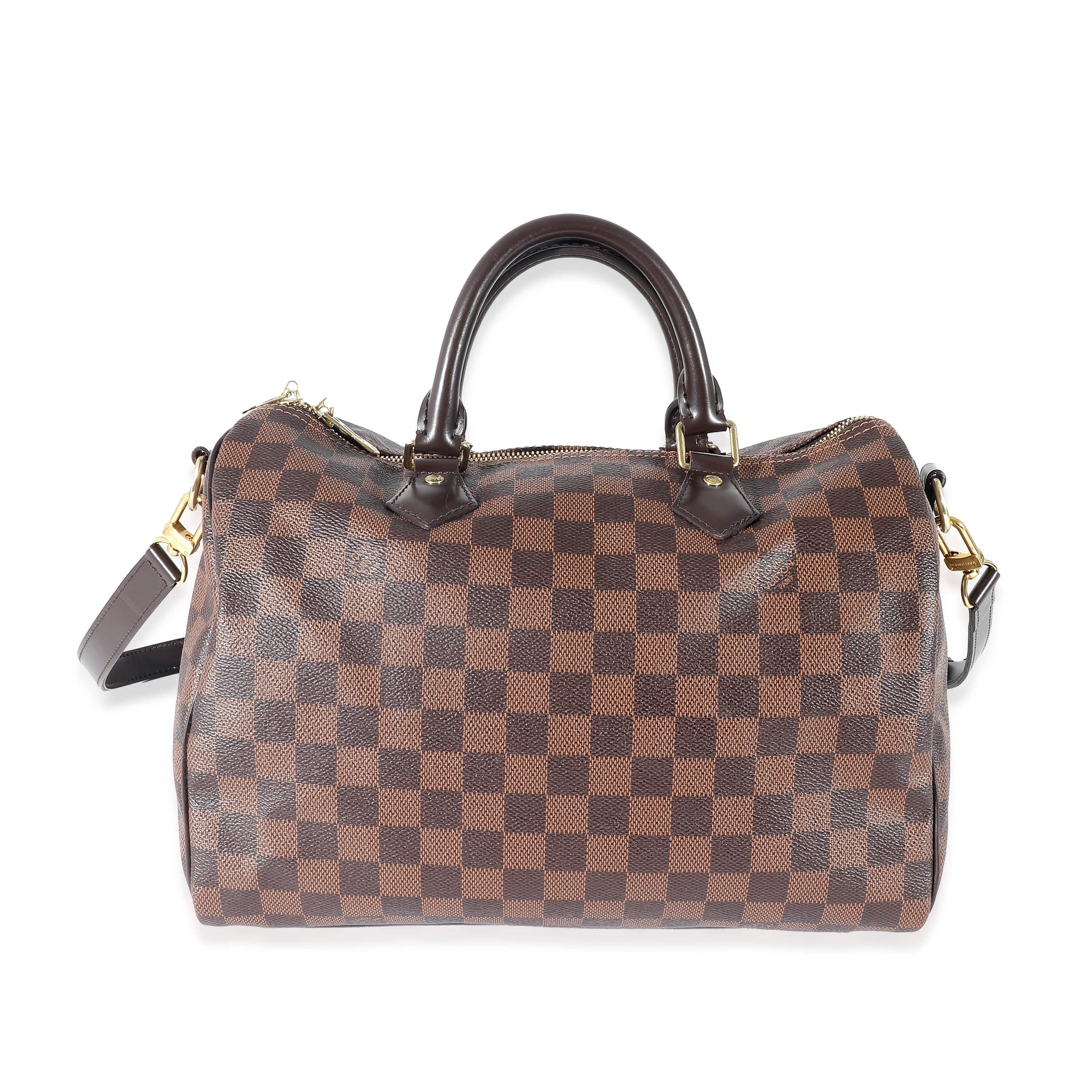 Louis Vuitton Louis Vuitton Damier Ebene Canvas Speedy Bandouliere 30 