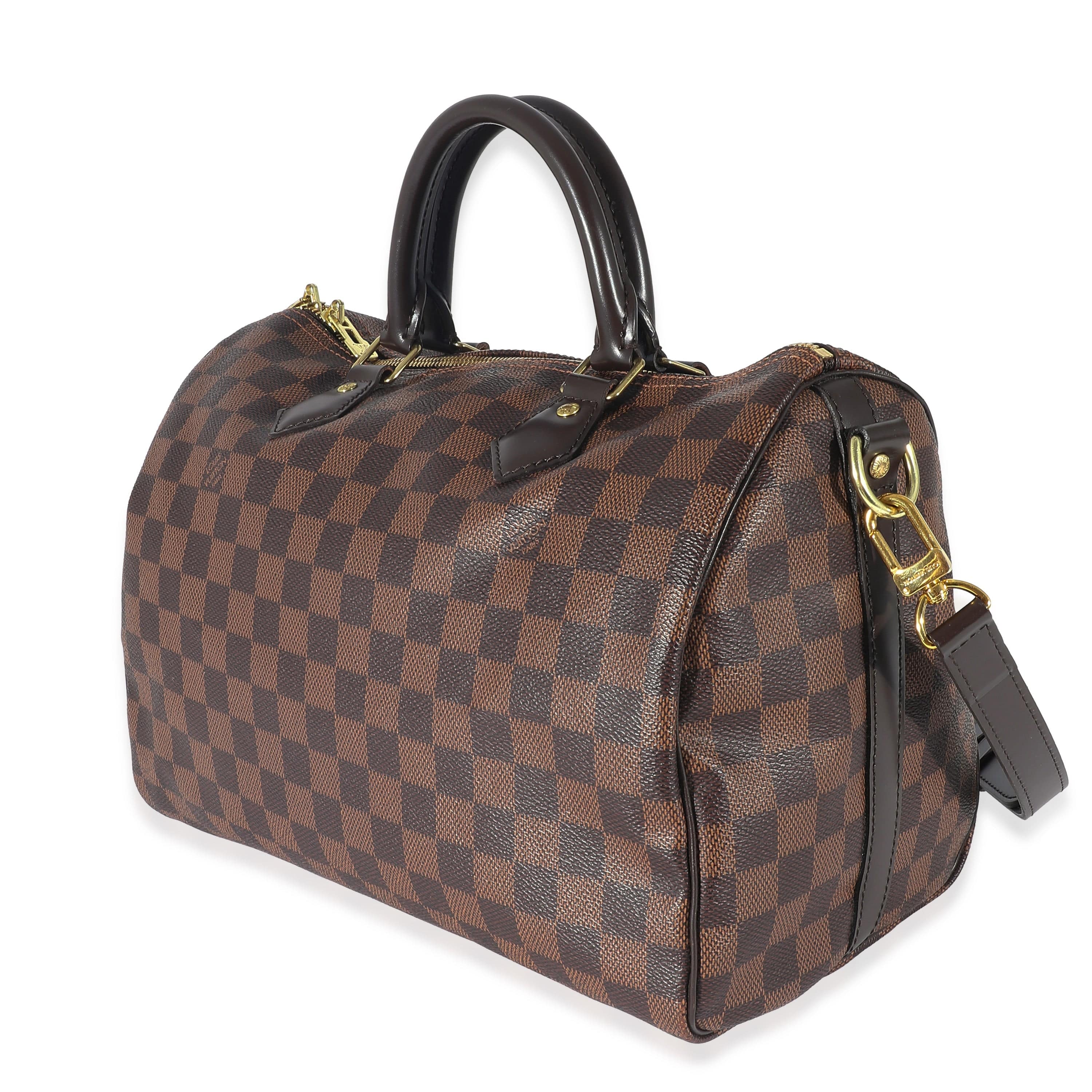 Louis Vuitton Louis Vuitton Damier Ebene Canvas Speedy Bandouliere 30 