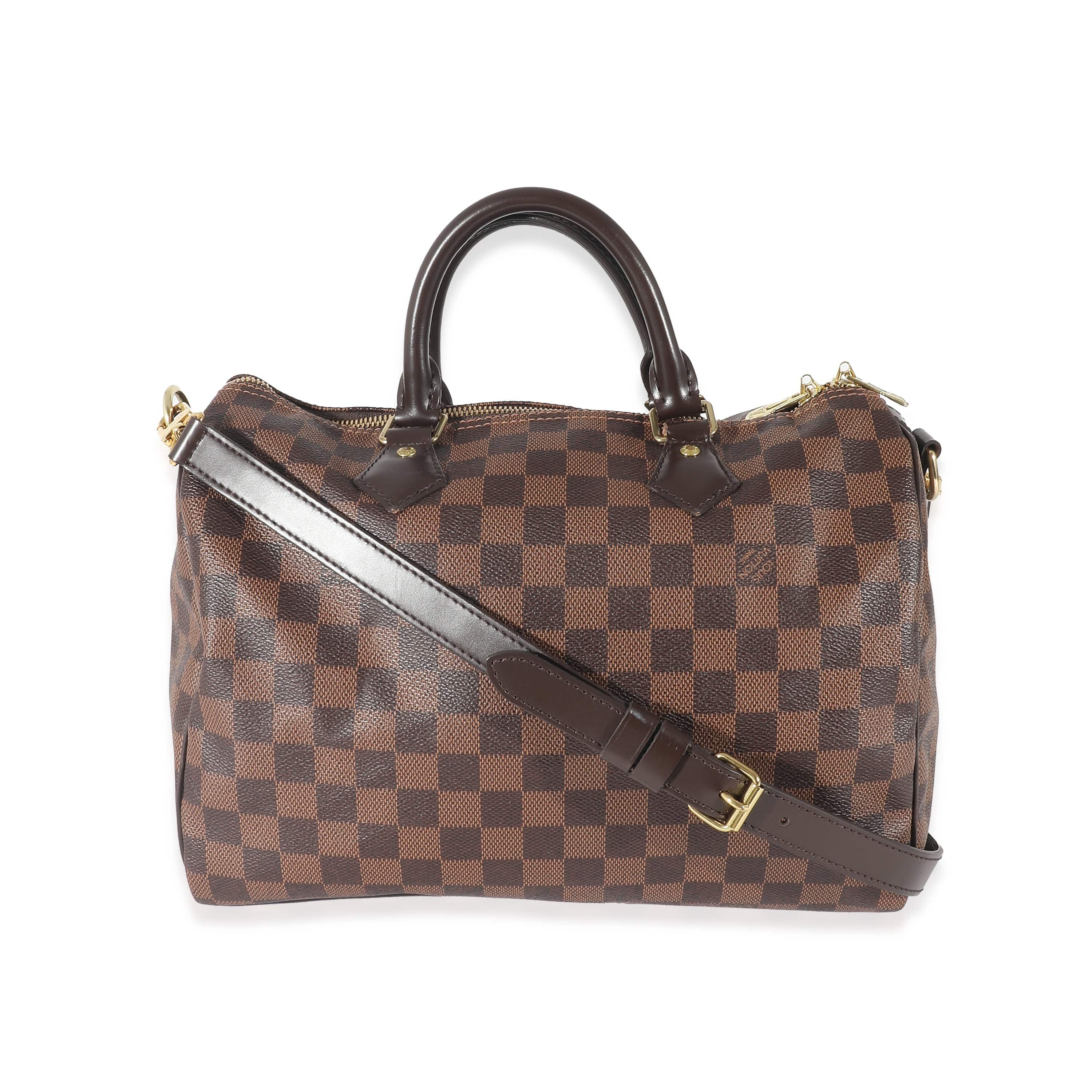 Louis Vuitton Louis Vuitton Damier Ebene Canvas Speedy Bandouliere 30 