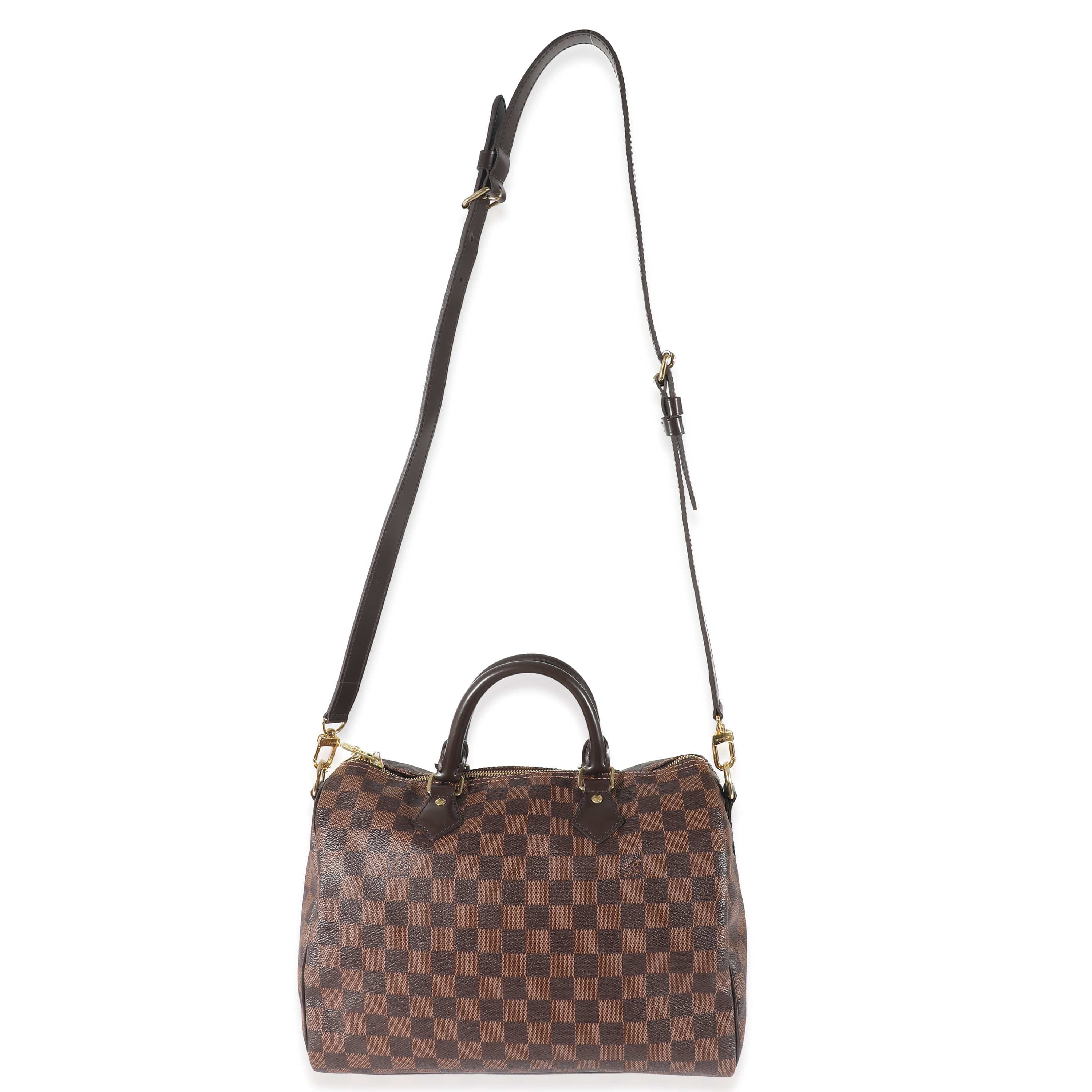 Louis Vuitton Louis Vuitton Damier Ebene Canvas Speedy Bandouliere 30 