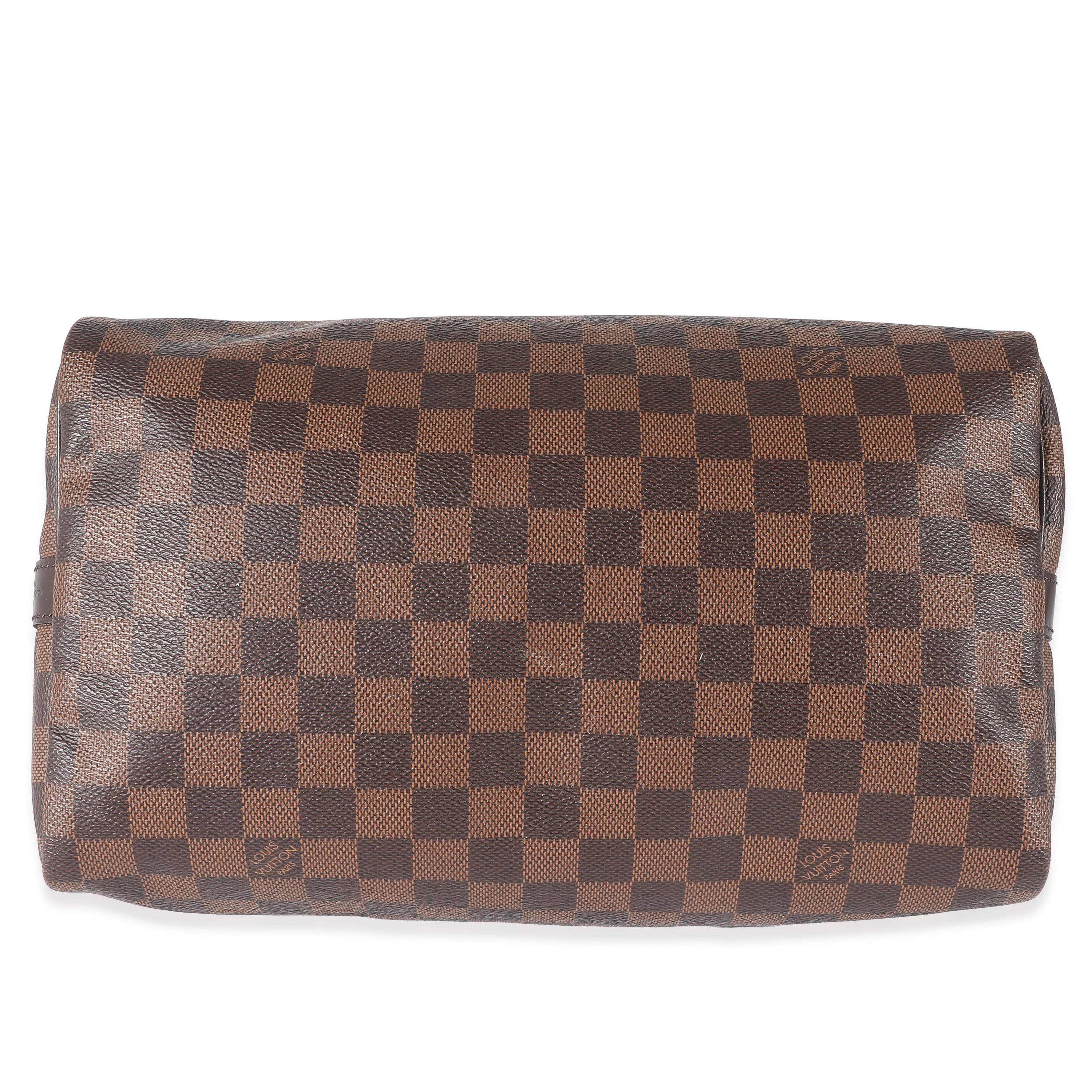 Louis Vuitton Louis Vuitton Damier Ebene Canvas Speedy Bandouliere 30 