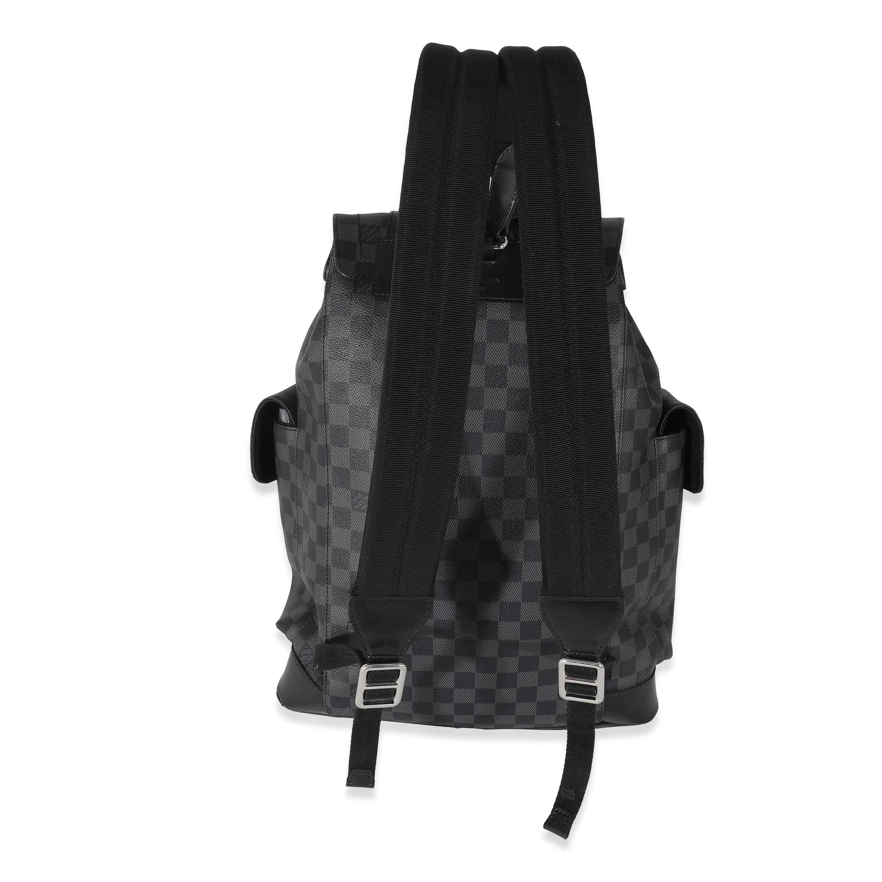 Louis Vuitton Louis Vuitton Damier Graphite Christopher Backpack