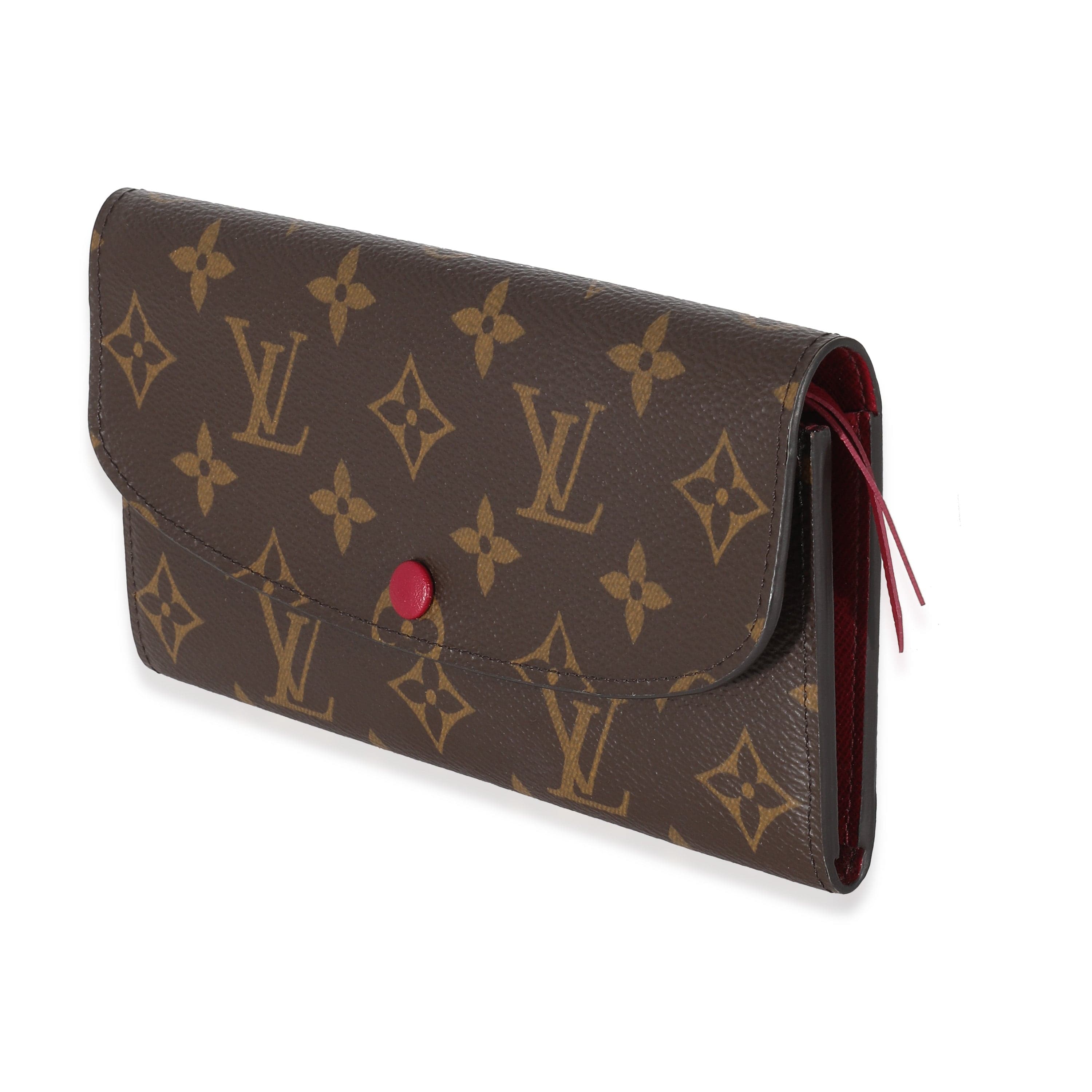 Louis Vuitton Louis Vuitton Fuchsia Monogram Canvas Emilie Wallet