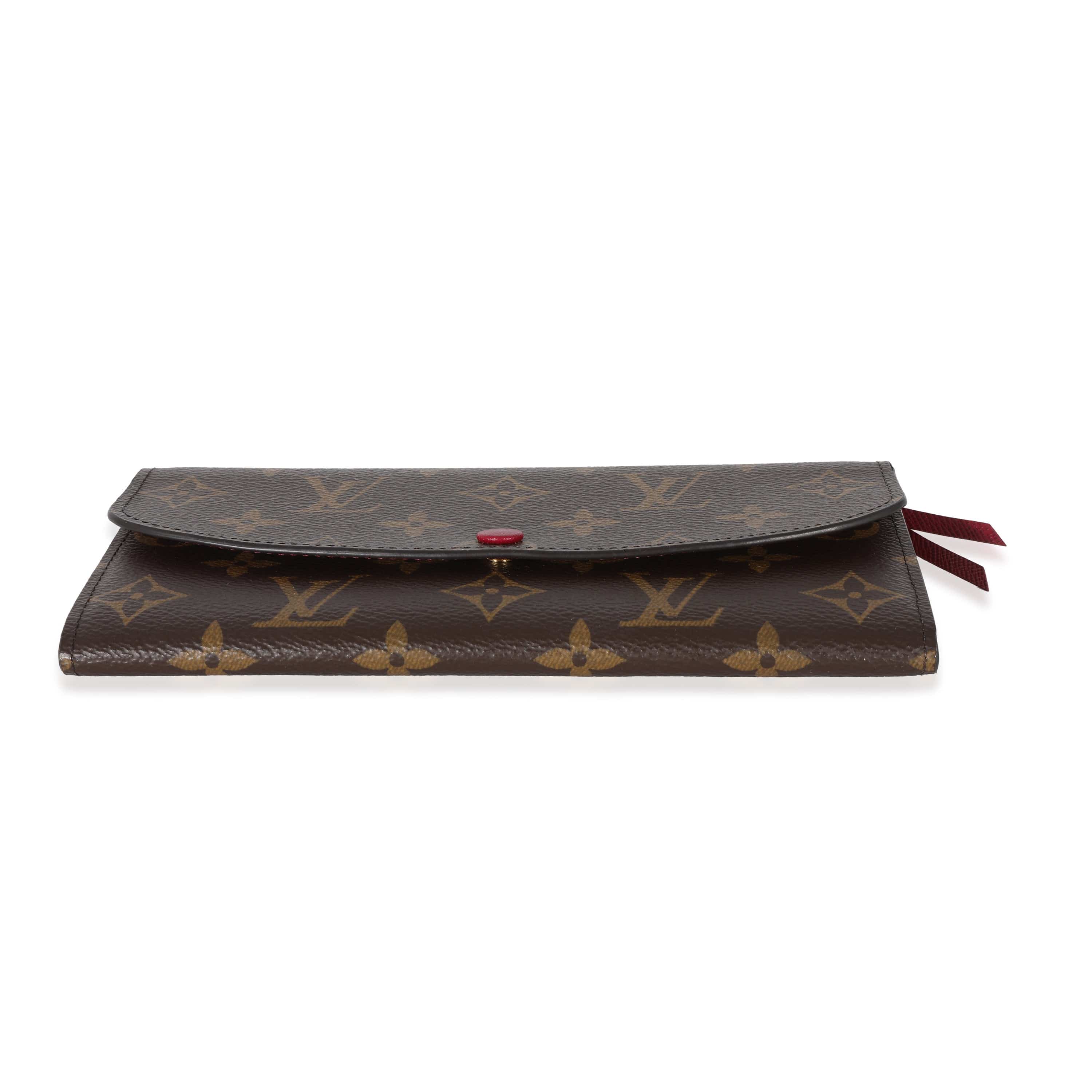 Louis Vuitton Louis Vuitton Fuchsia Monogram Canvas Emilie Wallet