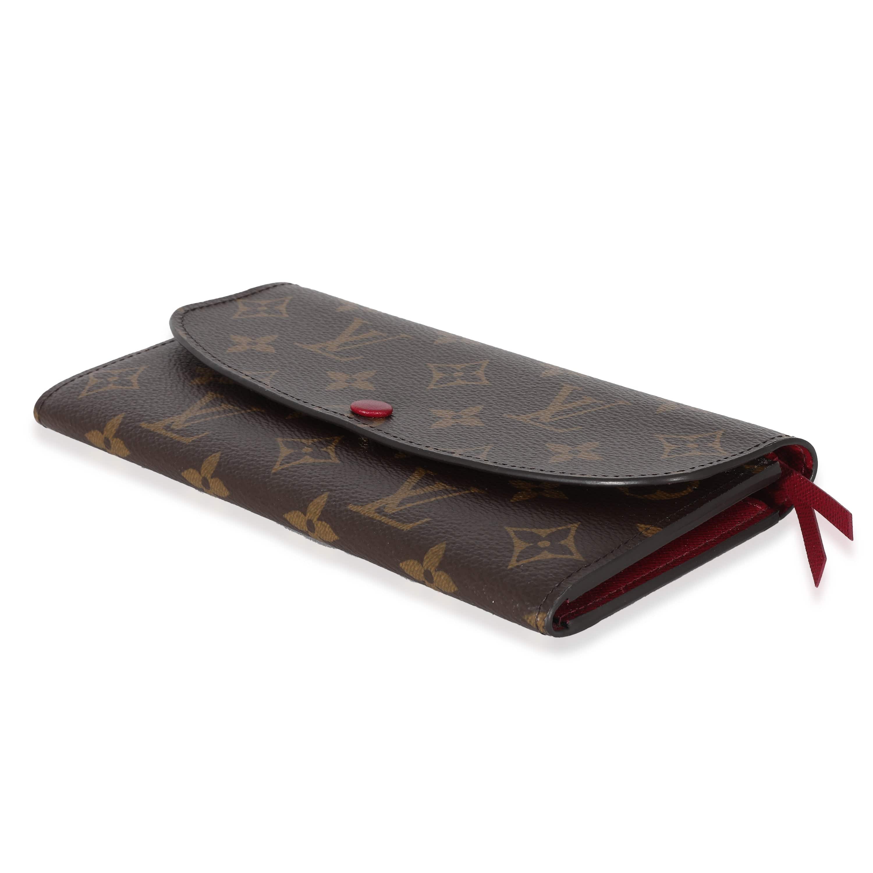 Louis Vuitton Louis Vuitton Fuchsia Monogram Canvas Emilie Wallet