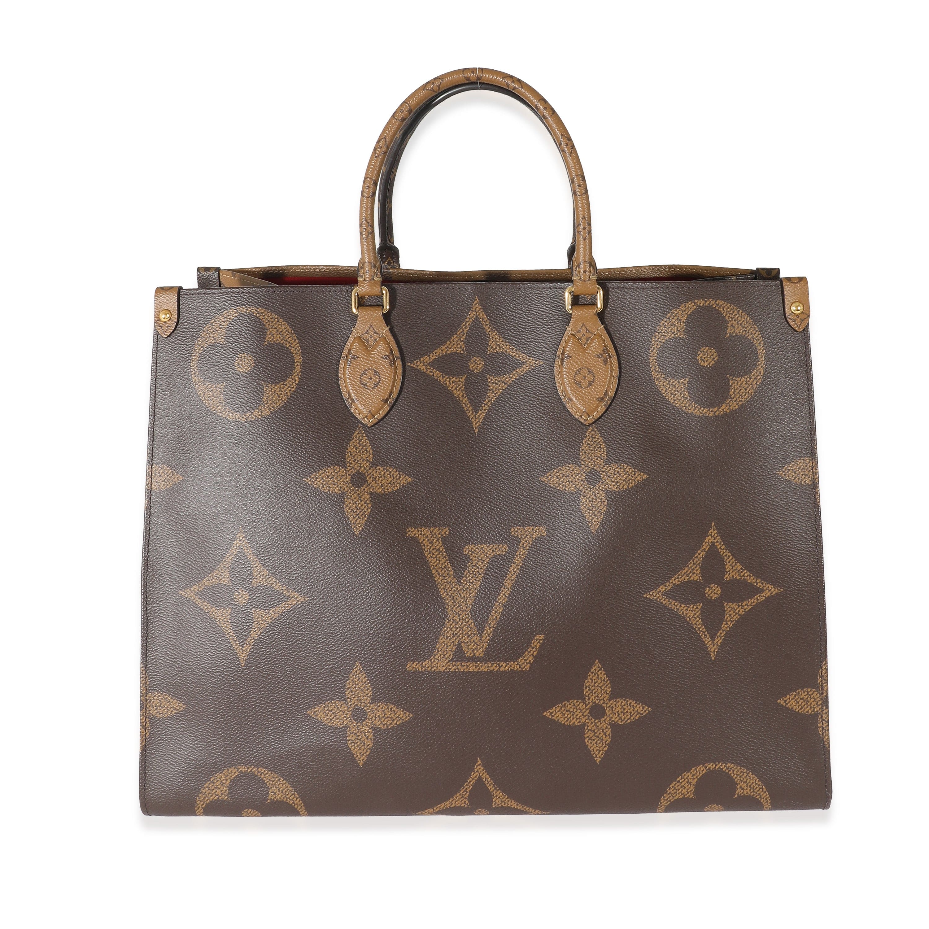 Louis Vuitton Louis Vuitton Giant Monogram Reverse Canvas Onthego GM