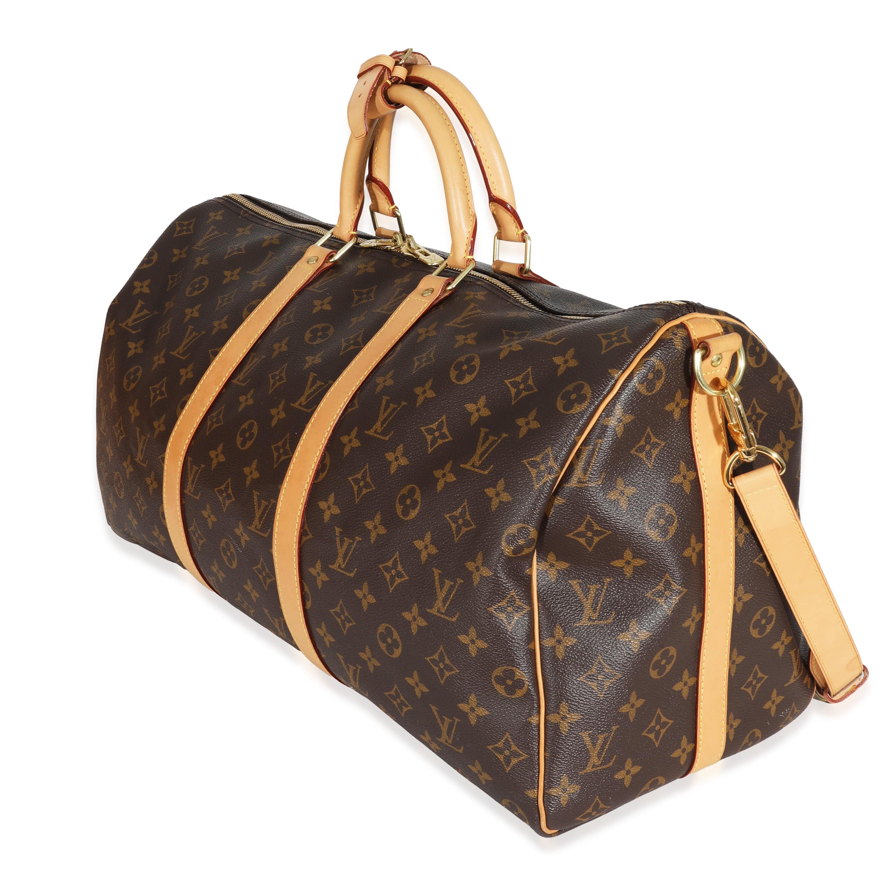 Louis Vuitton Louis Vuitton Monogram Canvas Keepall Bandoulière 50