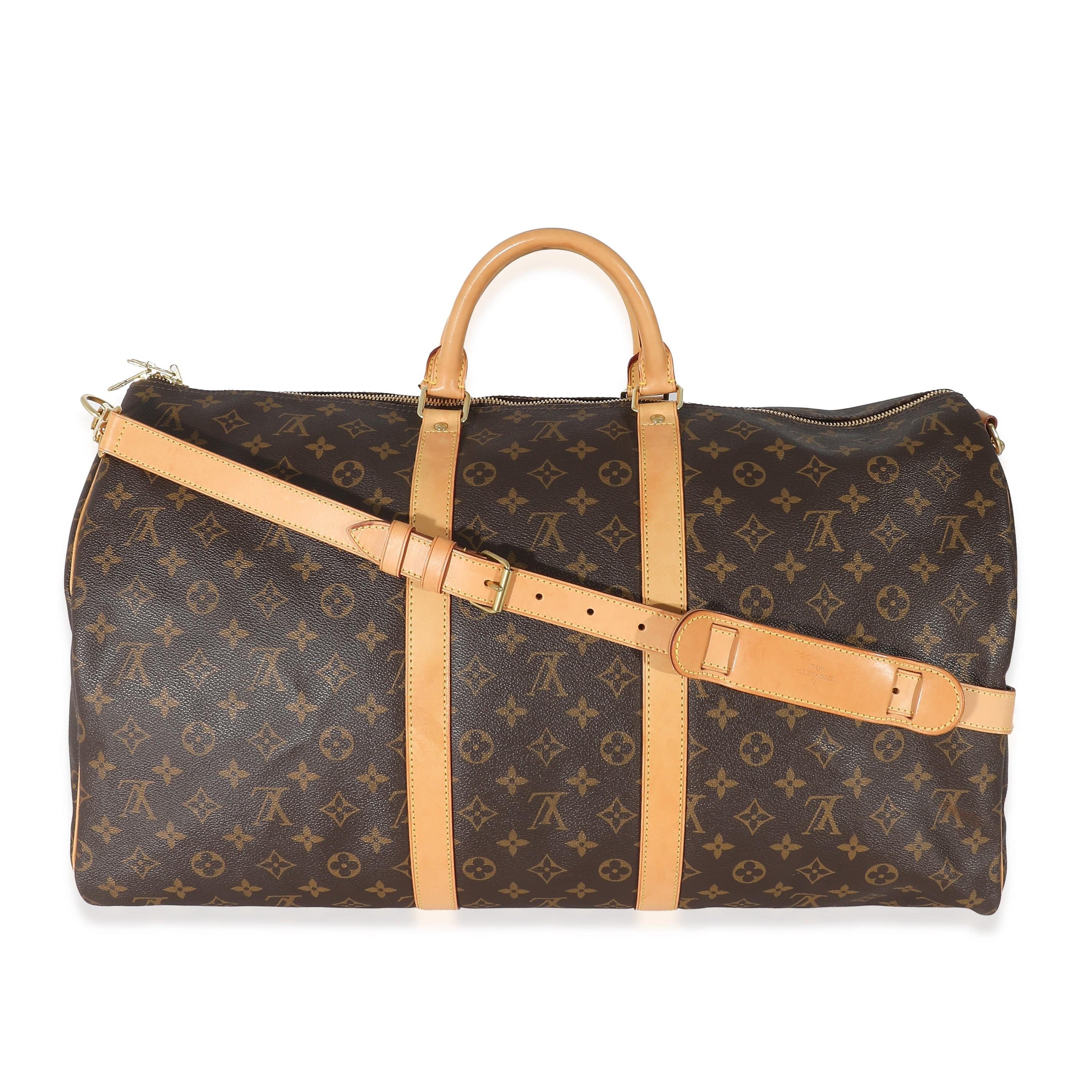 Louis Vuitton Louis Vuitton Monogram Canvas Keepall Bandouliere 55