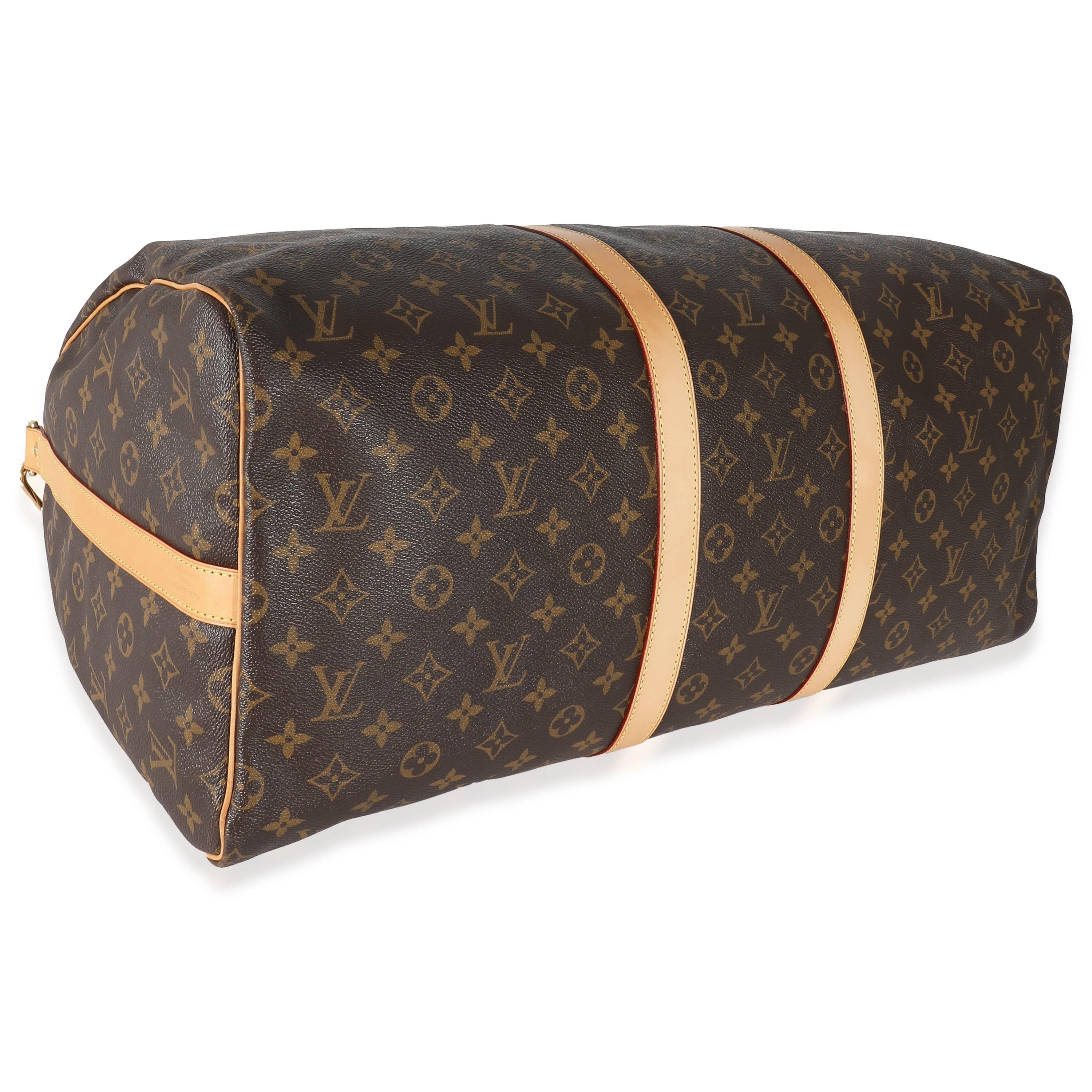 Louis Vuitton Louis Vuitton Monogram Canvas Keepall Bandouliere 55