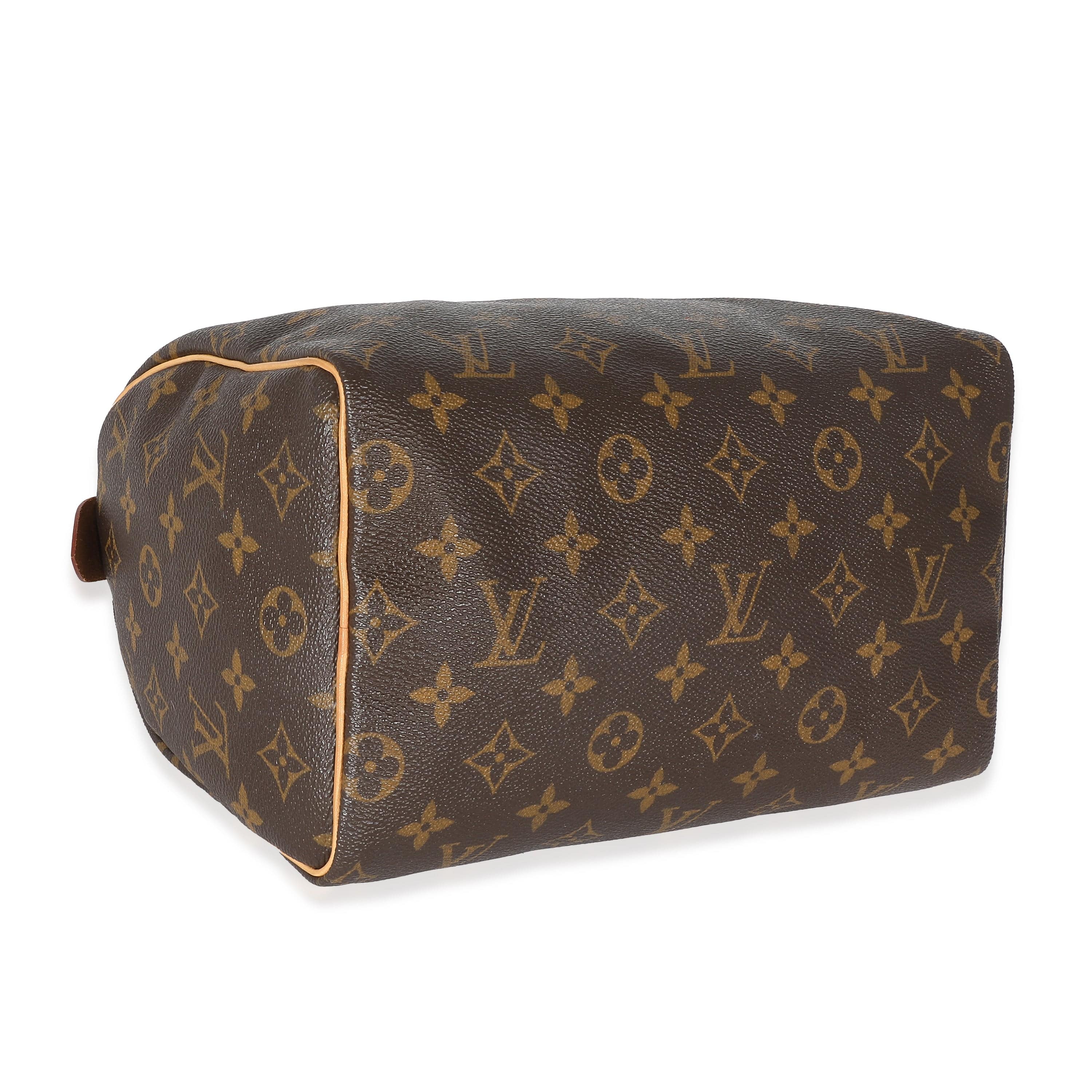 Louis Vuitton Louis Vuitton Monogram Canvas Speedy 25