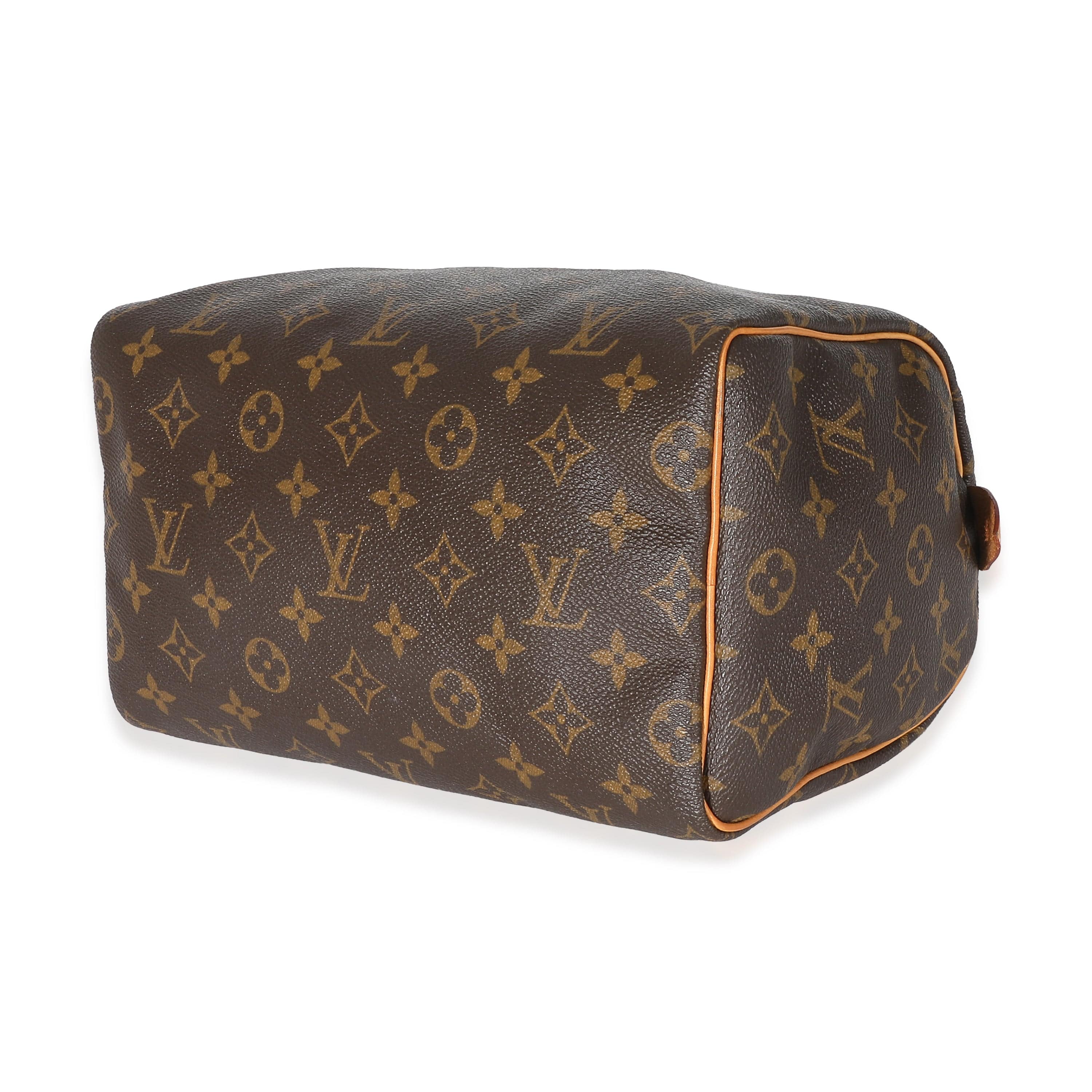 Louis Vuitton Louis Vuitton Monogram Canvas Speedy 25