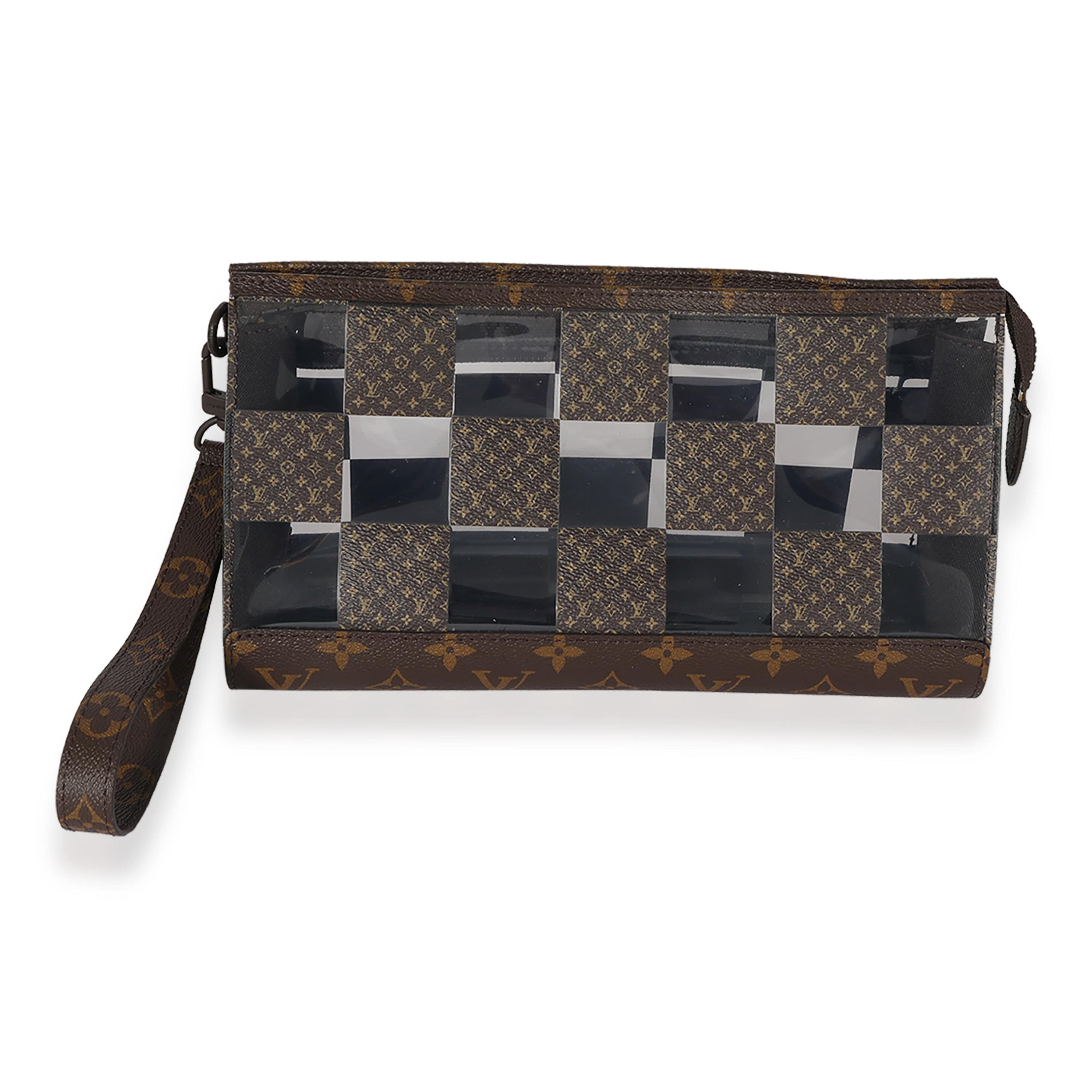 Louis Vuitton Louis Vuitton Monogram Chess PVC Standing Pouch