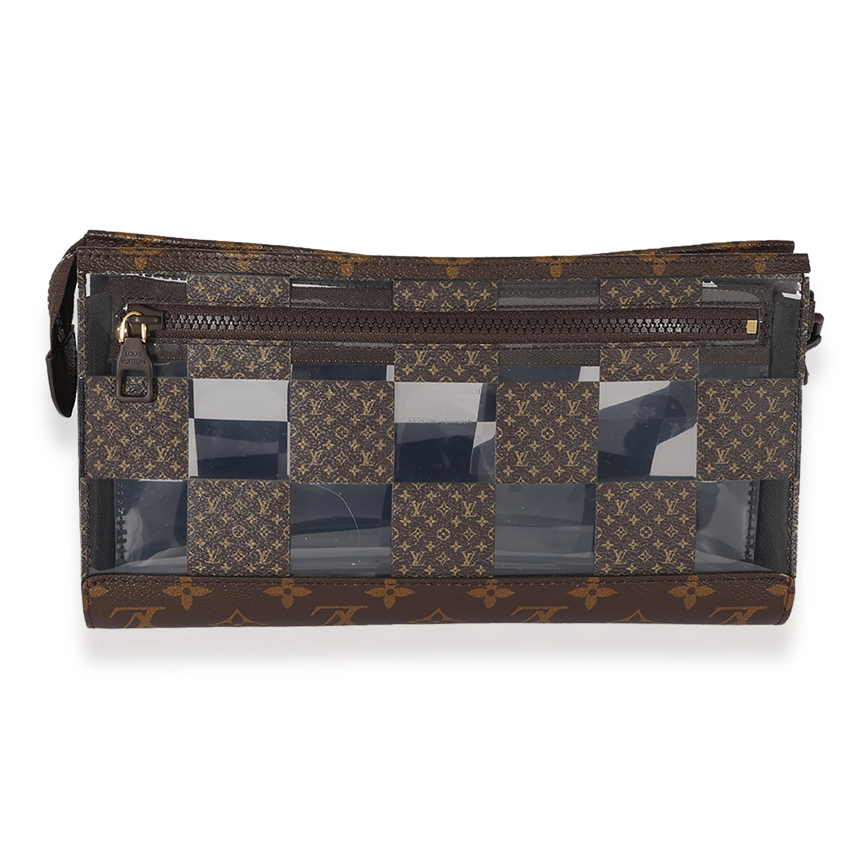 Louis Vuitton Louis Vuitton Monogram Chess PVC Standing Pouch