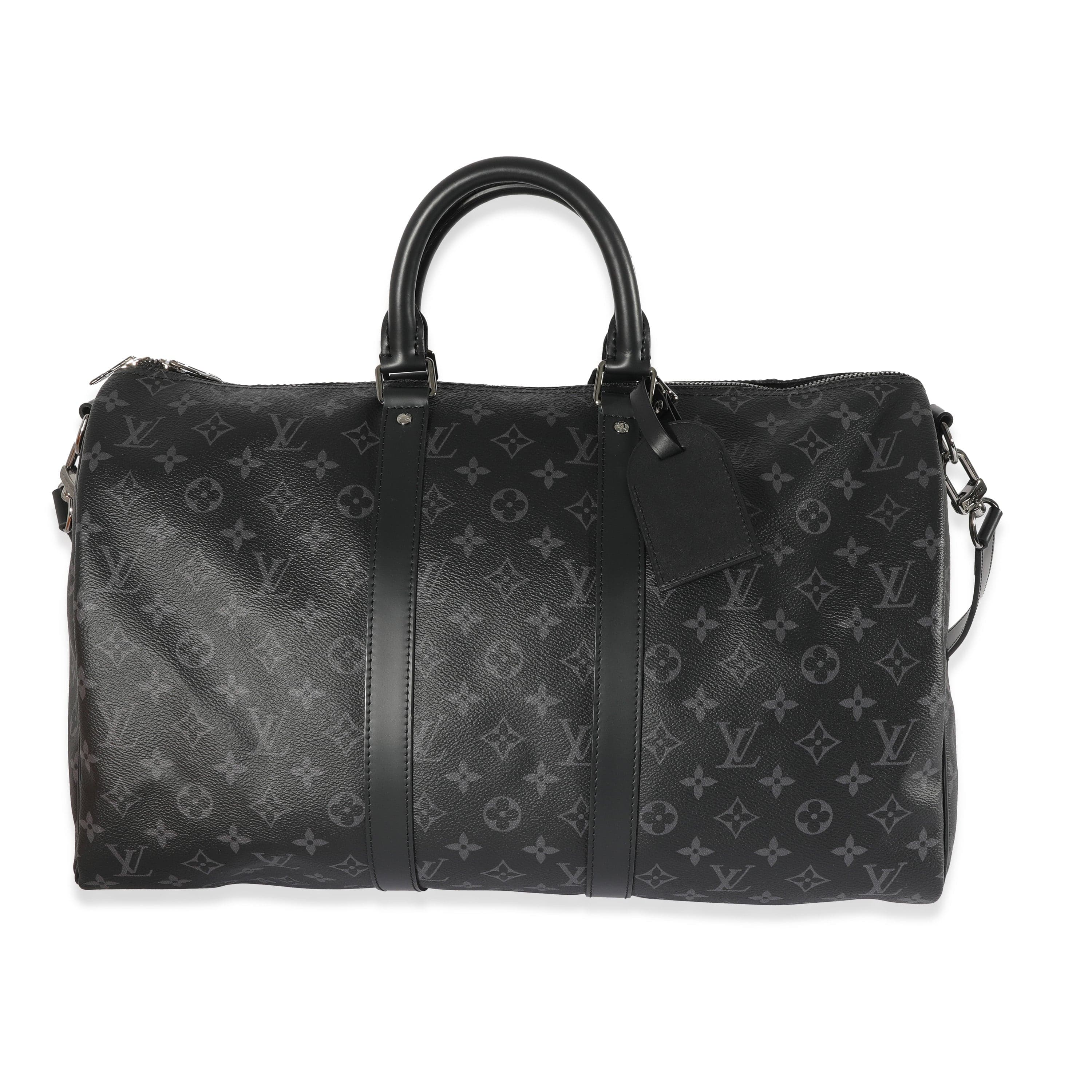 Louis Vuitton Louis Vuitton Monogram Eclipse Canvas Keepall Bandoulière 45