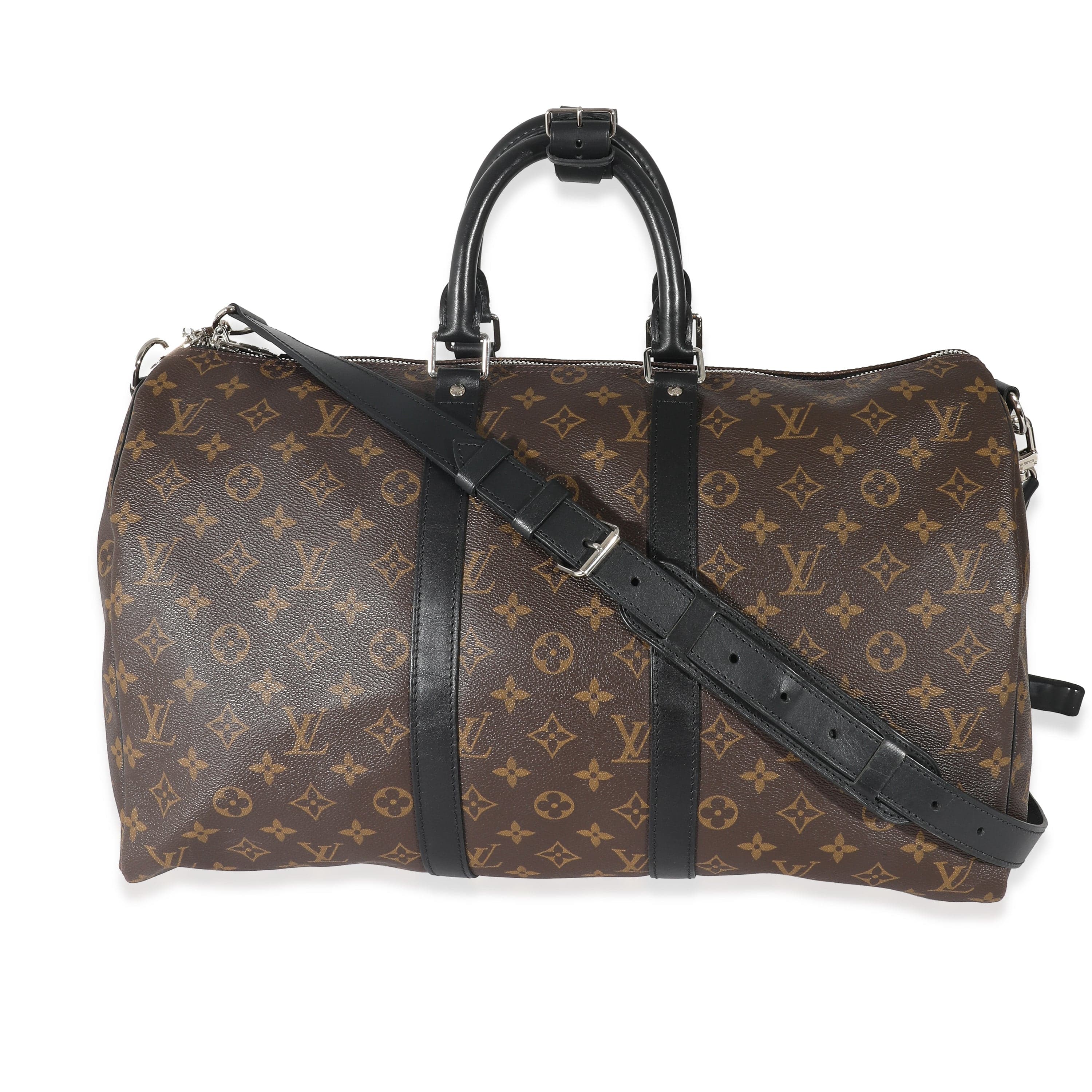 Louis Vuitton Louis Vuitton Monogram Macassar Keepall Bandoulière 45