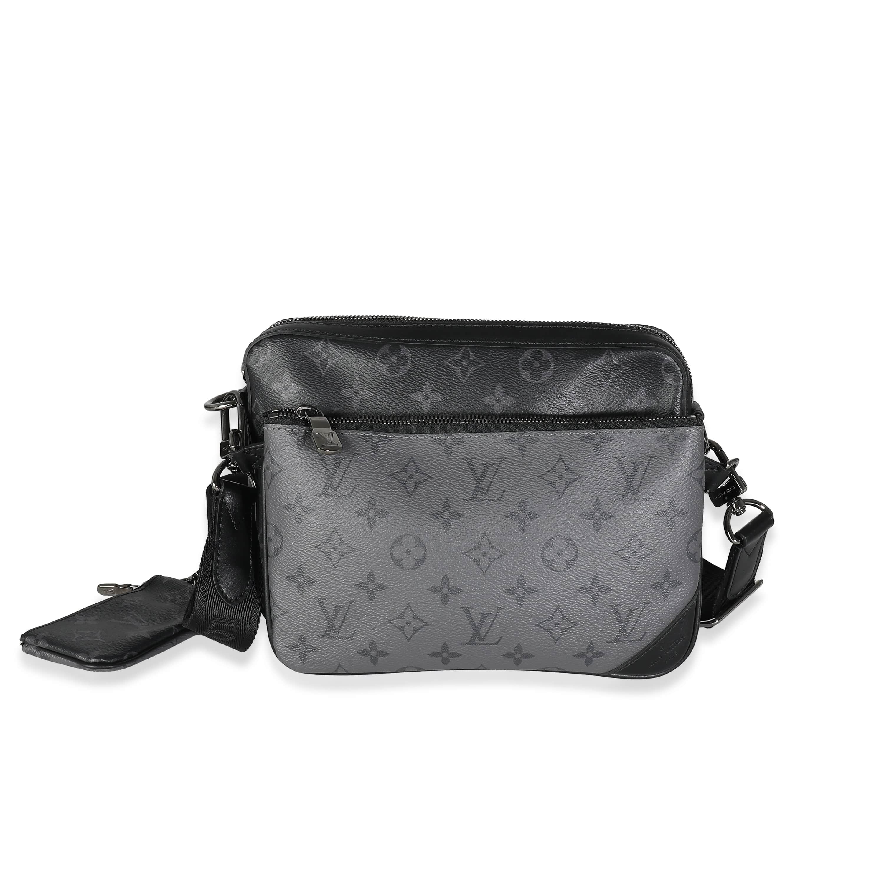 Louis Vuitton Louis Vuitton Monogram Reverse Eclipse Trio Messenger