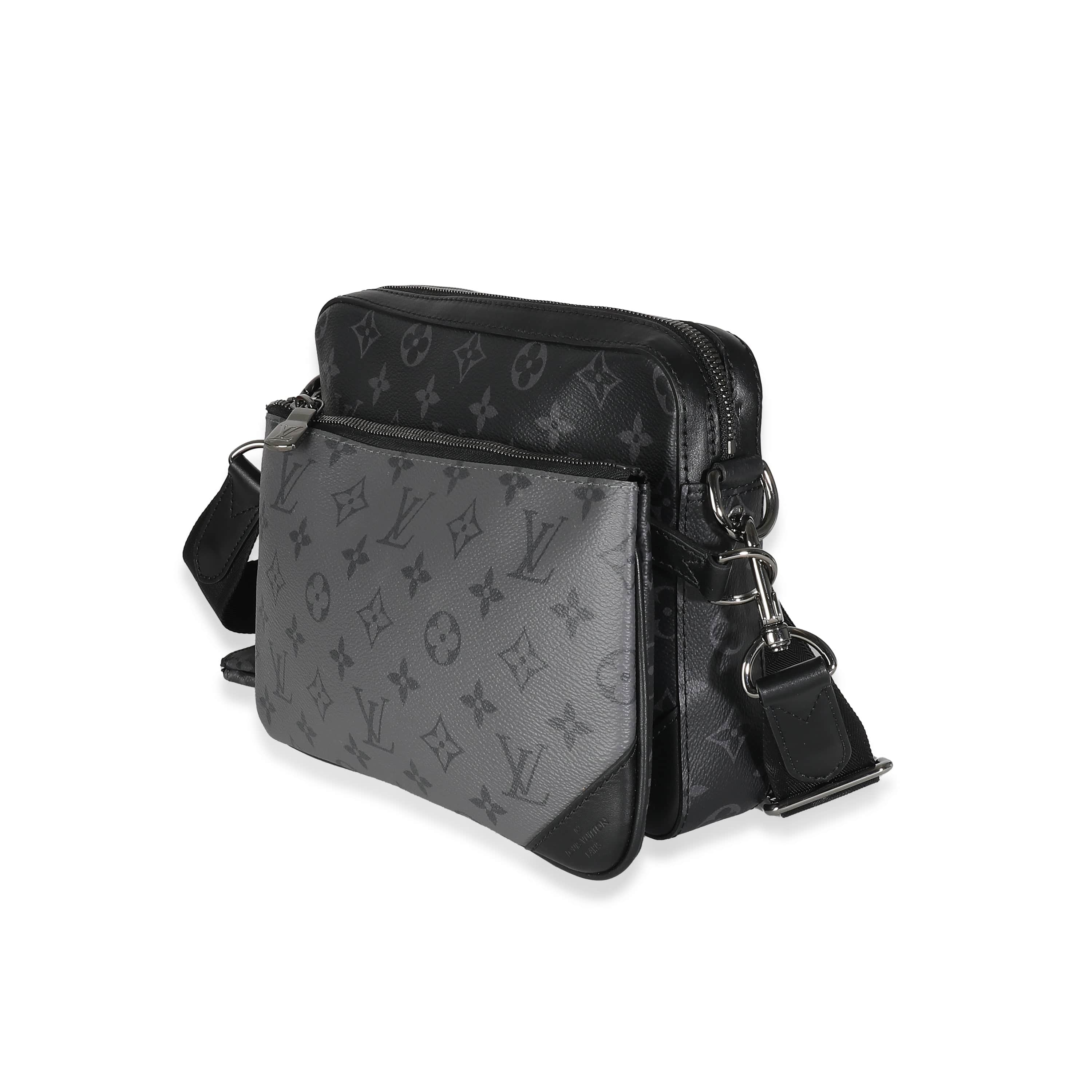 Louis Vuitton Louis Vuitton Monogram Reverse Eclipse Trio Messenger