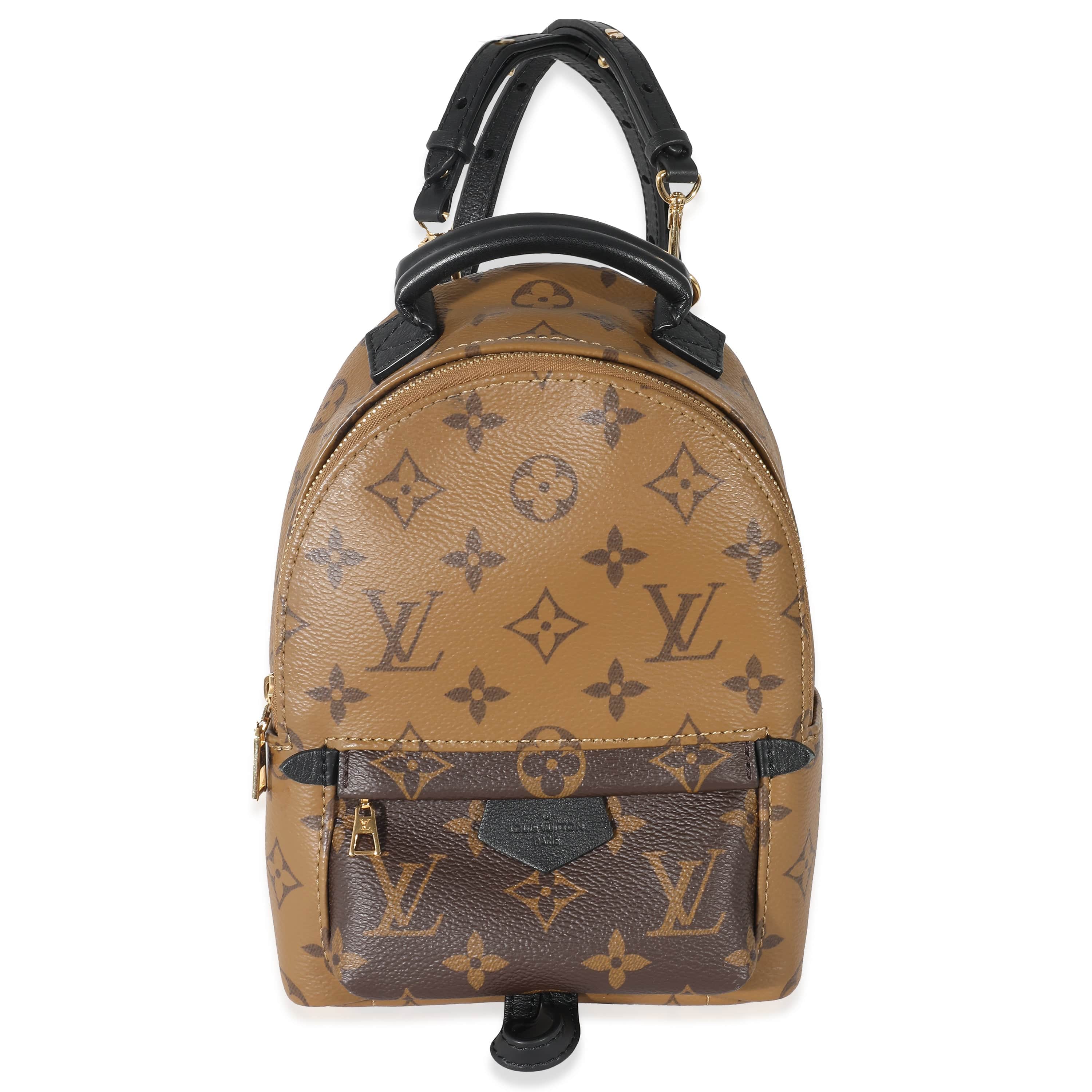 Louis Vuitton Louis Vuitton Reverse Monogram Canvas Mini Palm Springs Backpack