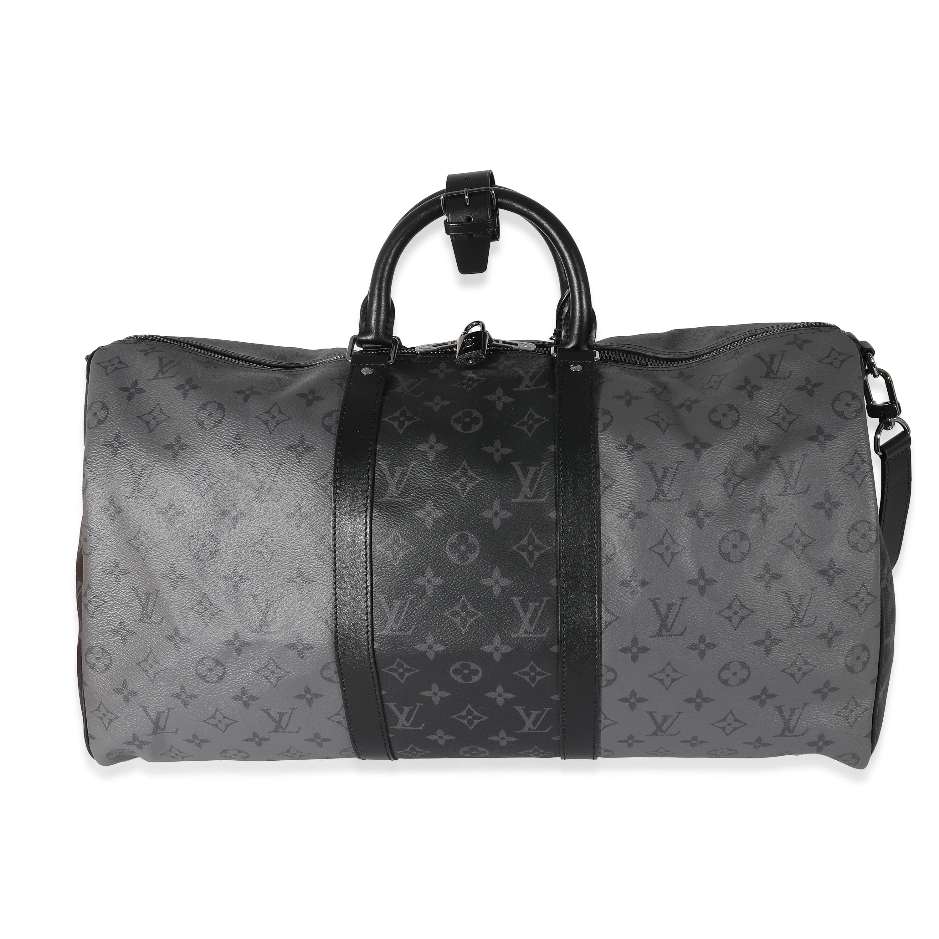 Louis Vuitton Louis Vuitton Reverse Monogram Eclipse Canvas Keepall Bandouliere 50