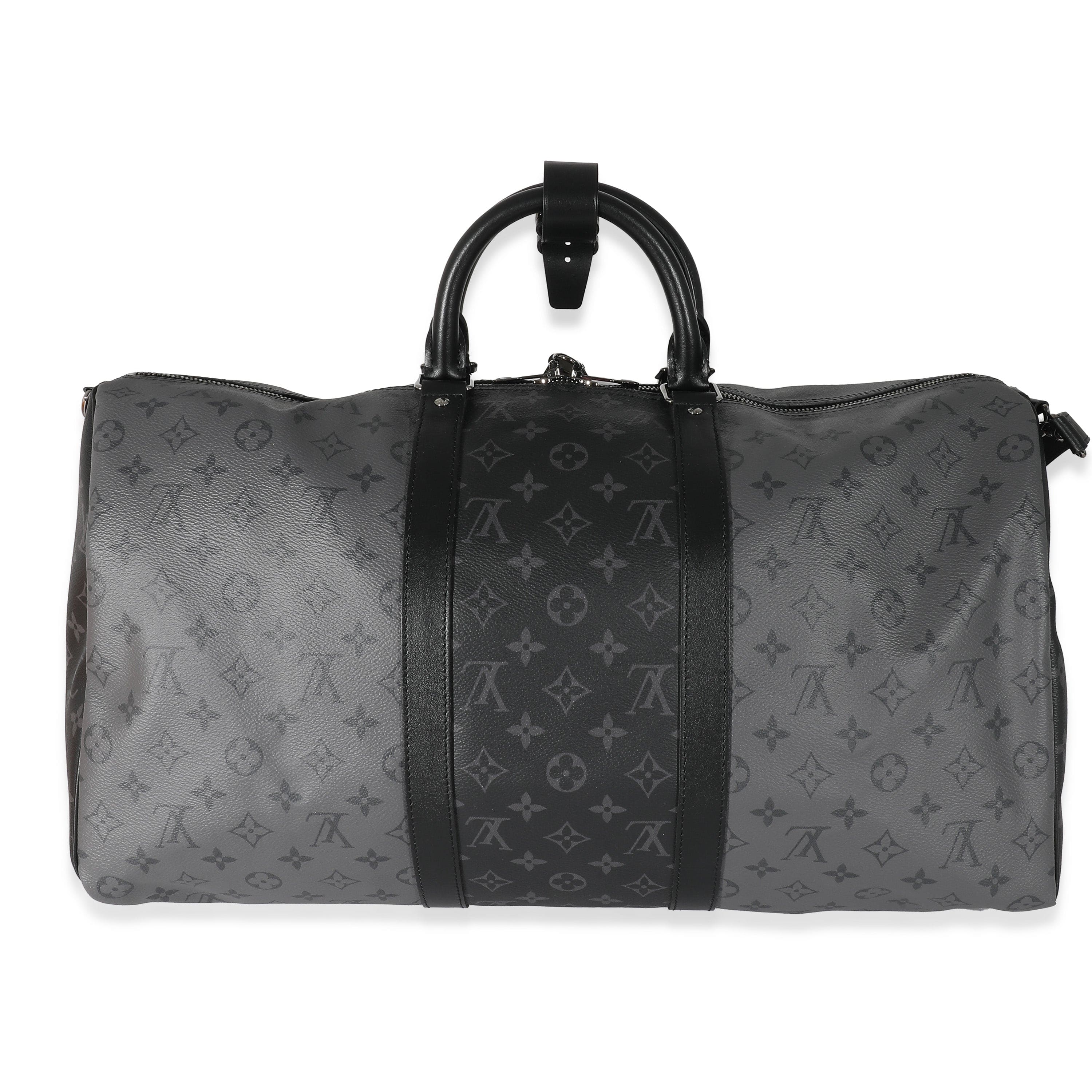 Louis Vuitton Louis Vuitton Reverse Monogram Eclipse Canvas Keepall Bandouliere 50