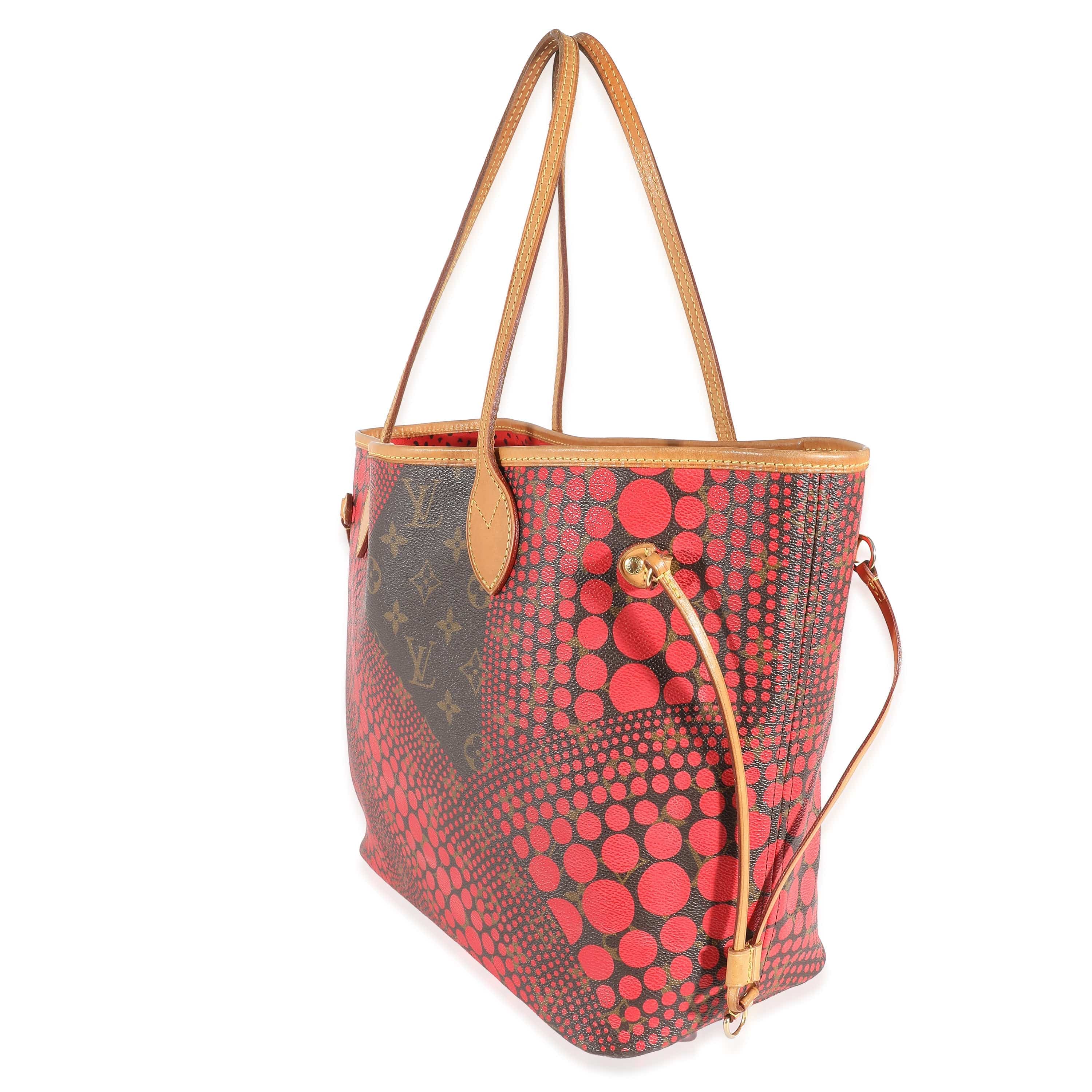 Louis Vuitton Louis Vuitton x Yayoi Kusama Monogram Canvas Red Infinity Dots Neverfull MM