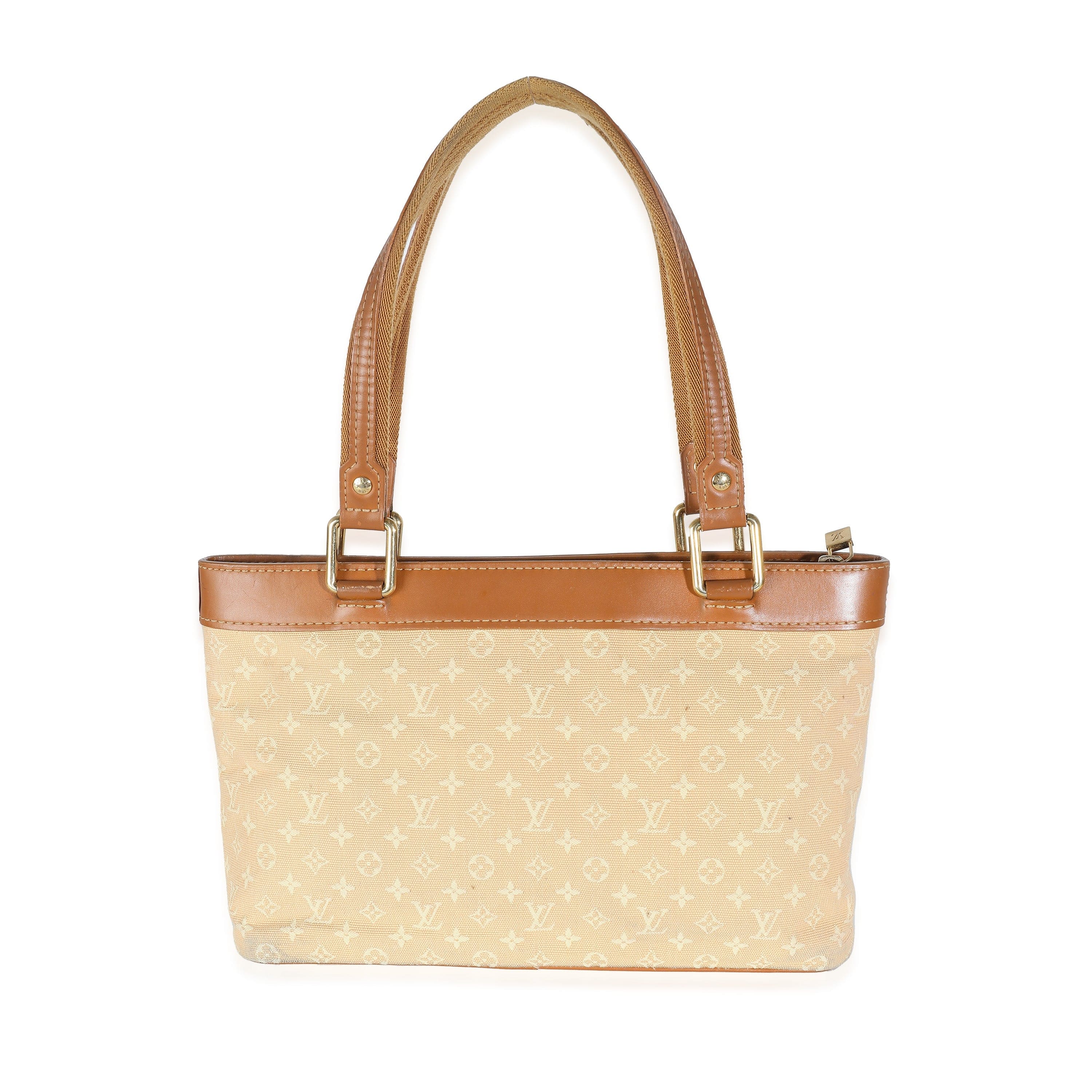 Louis Vuitton LV Beige Monogram Mini Lin Lucille PM