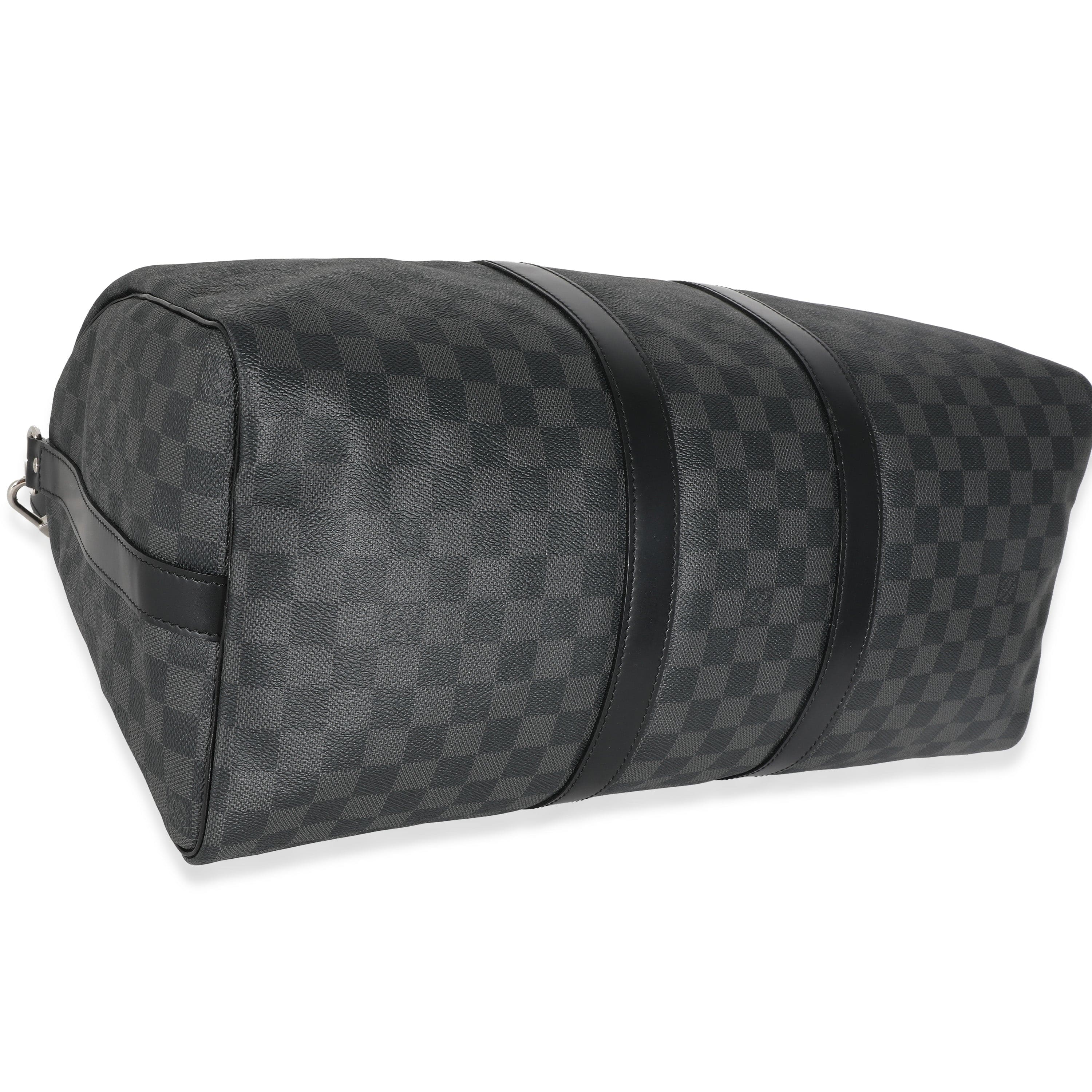 Louis Vuitton LV Damier Graphite Canvas Keepall Bandoulière 45